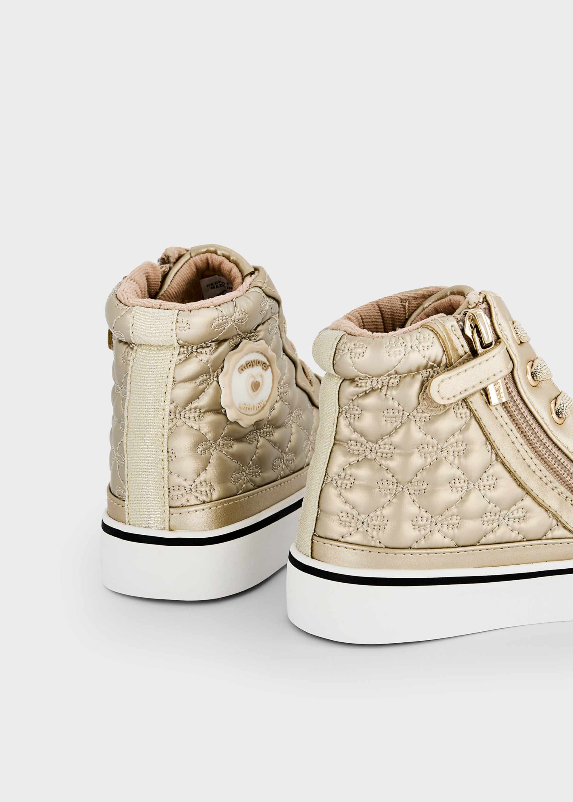 Girl Quilted Ankle Boots