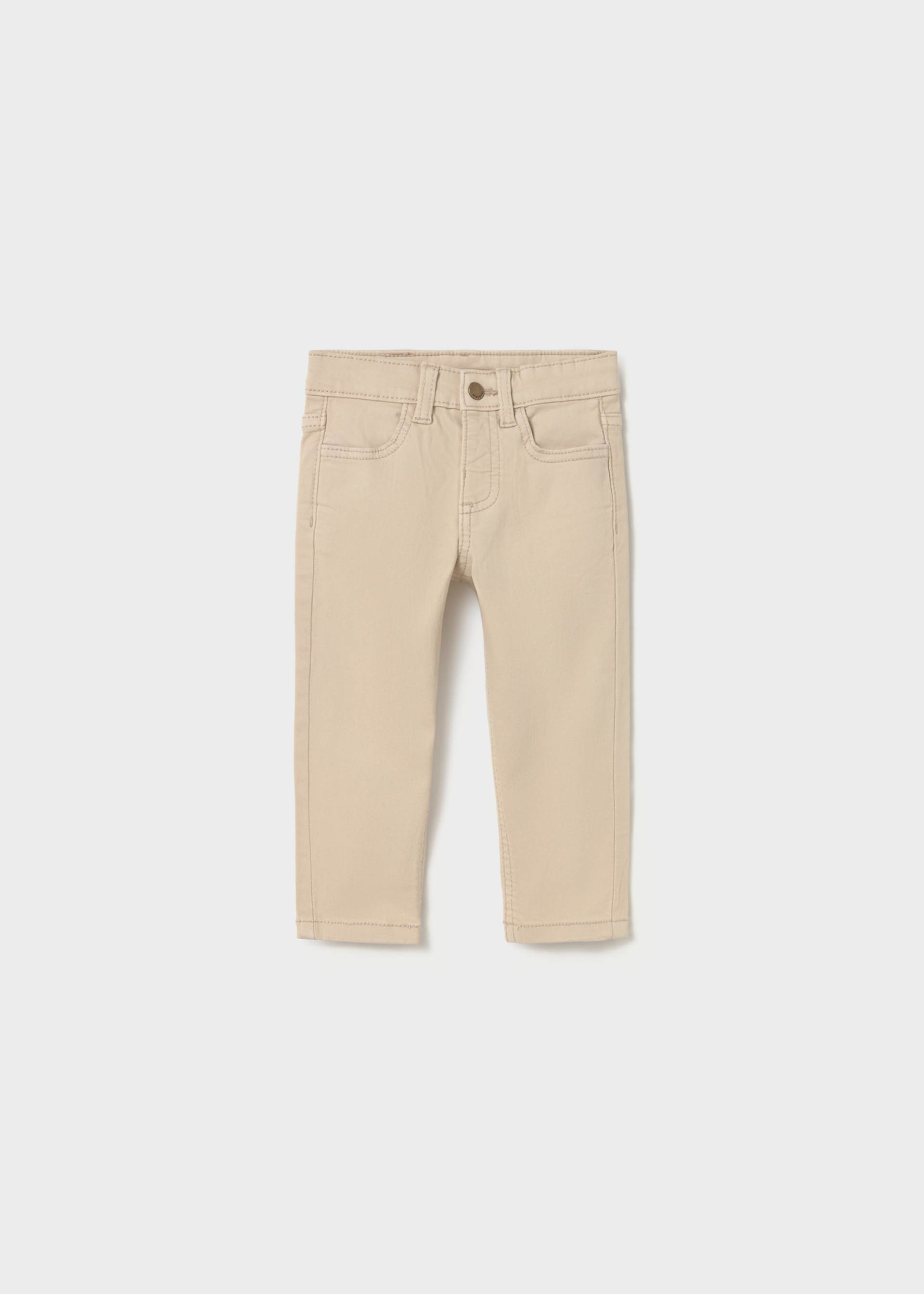 Slim-fit baby trousers
