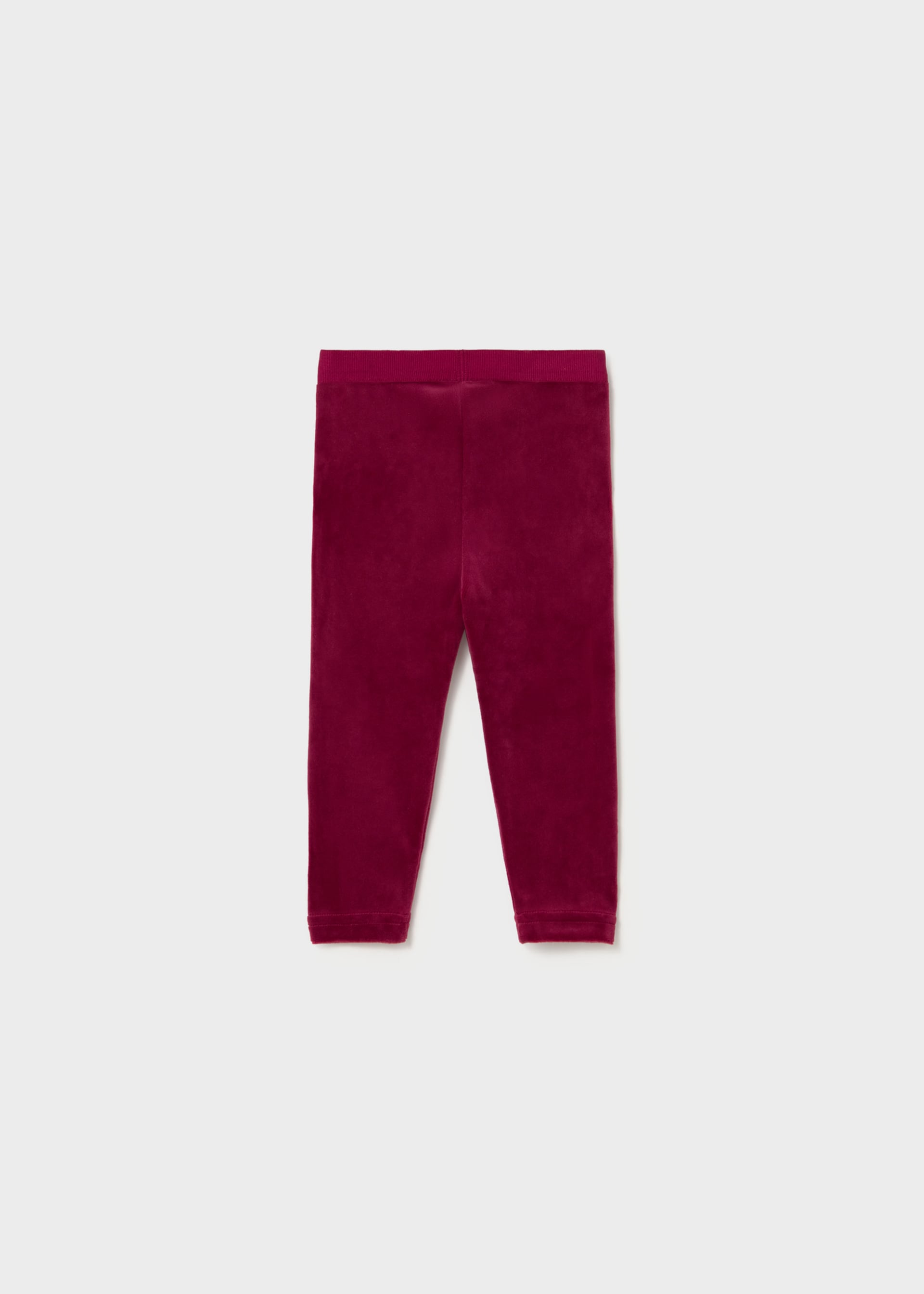 Aksamitne legginsy basic dla niemowlęcia