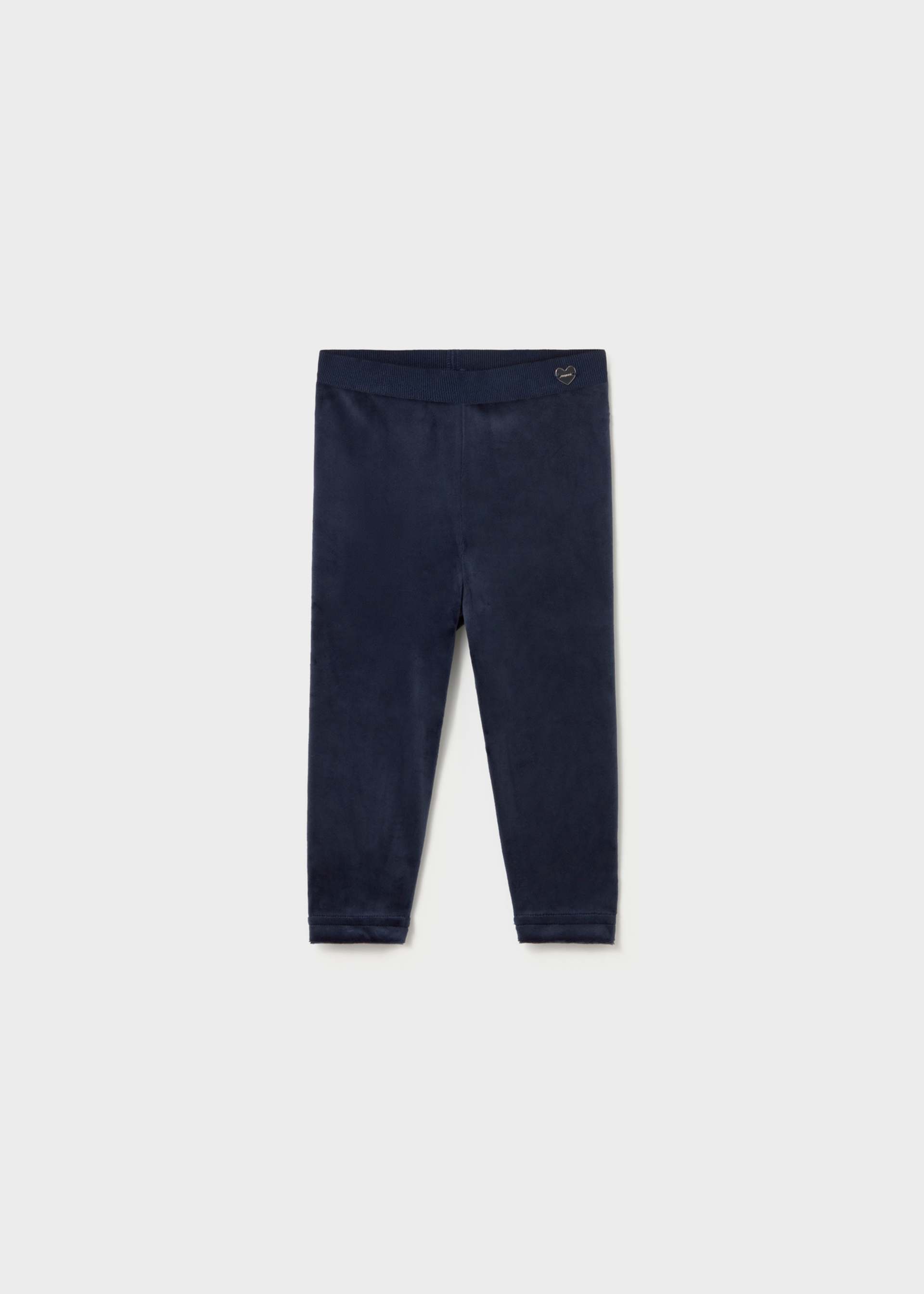 Aksamitne legginsy basic dla niemowlęcia