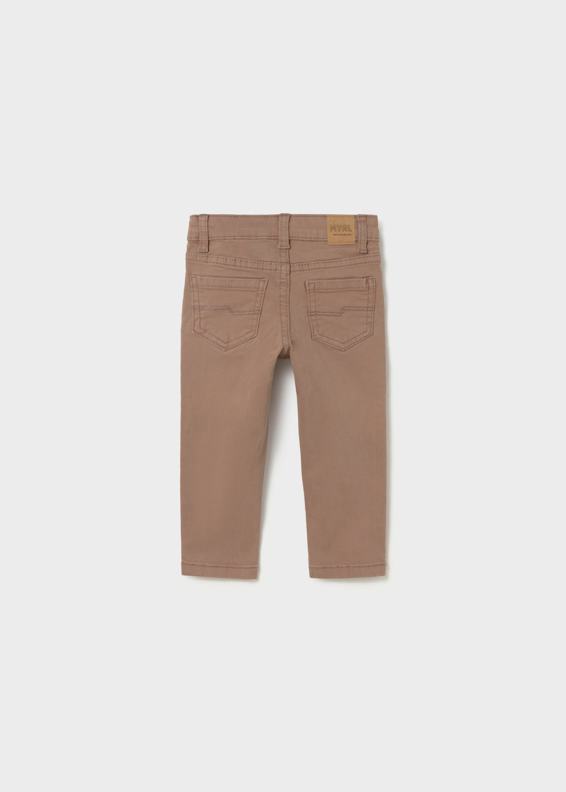 Slim-fit baby trousers