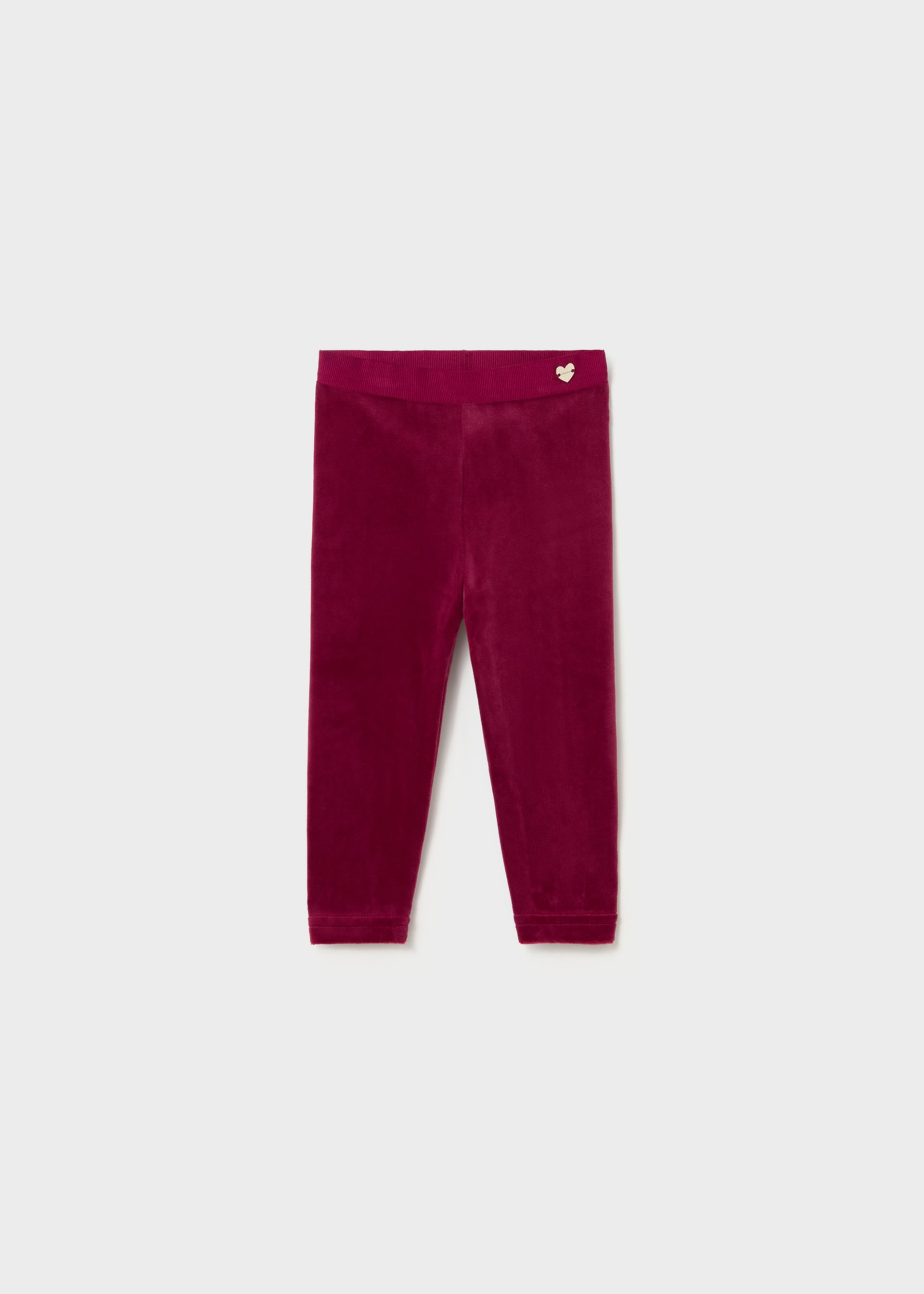 Aksamitne legginsy basic dla niemowlęcia
