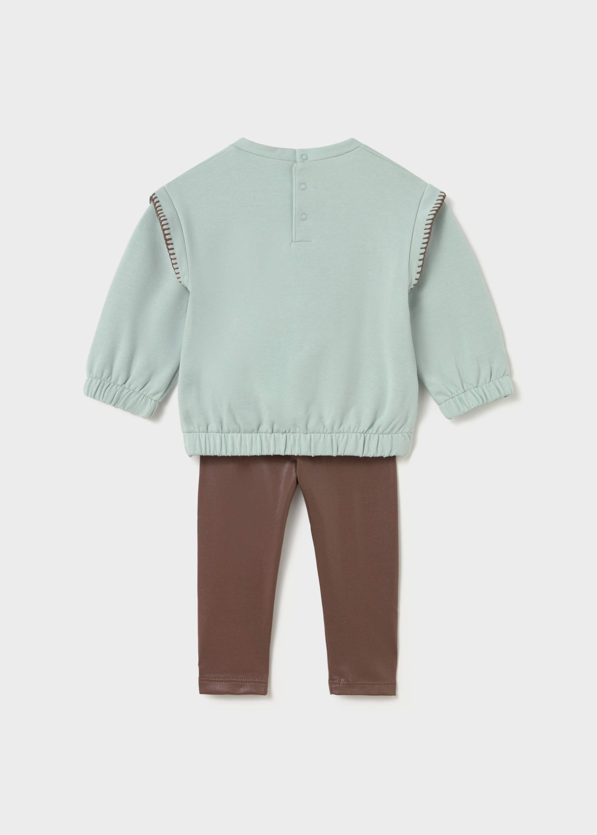Baby Sweatshirt and Leggings Set
