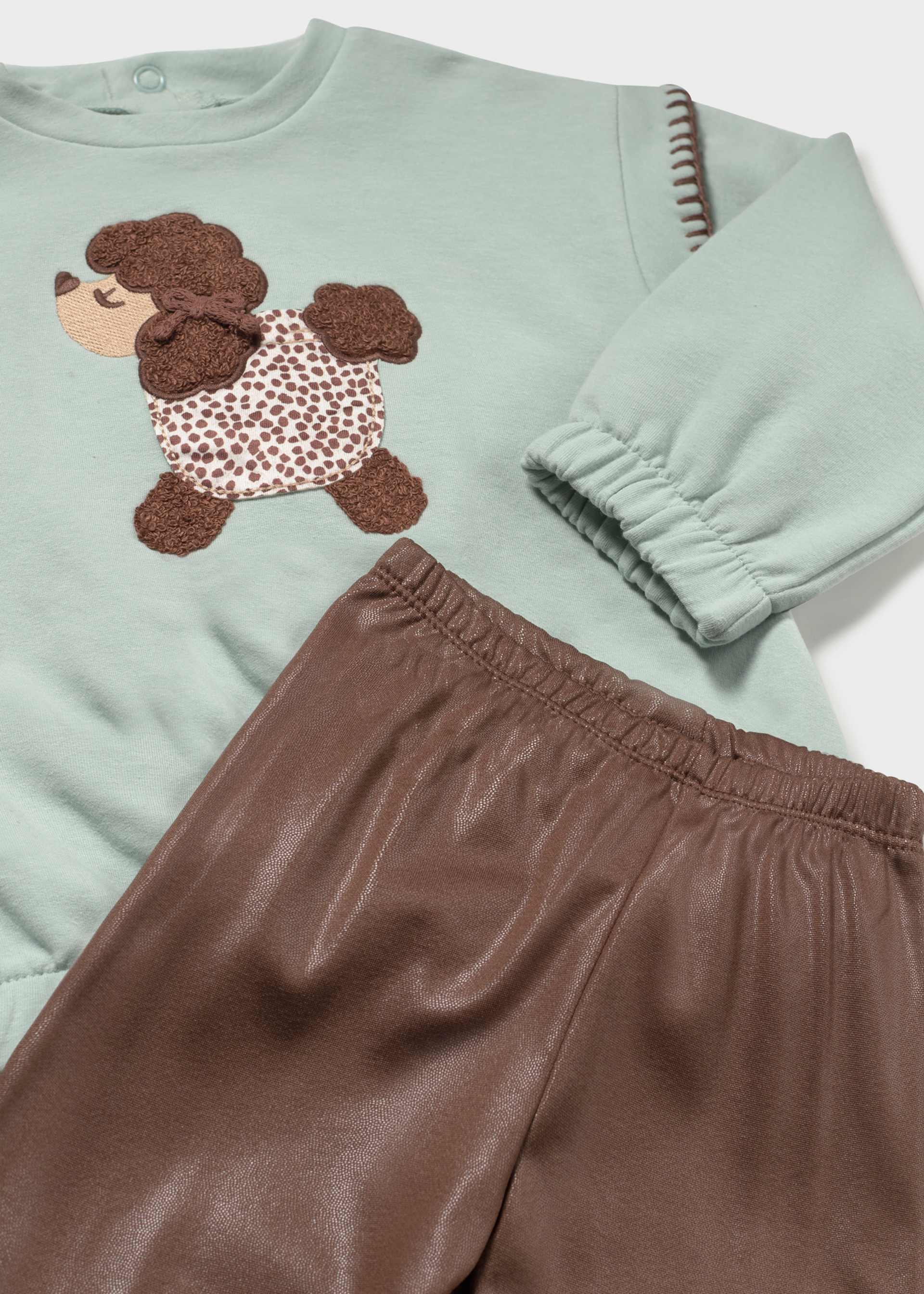 Baby jumper and leggings set