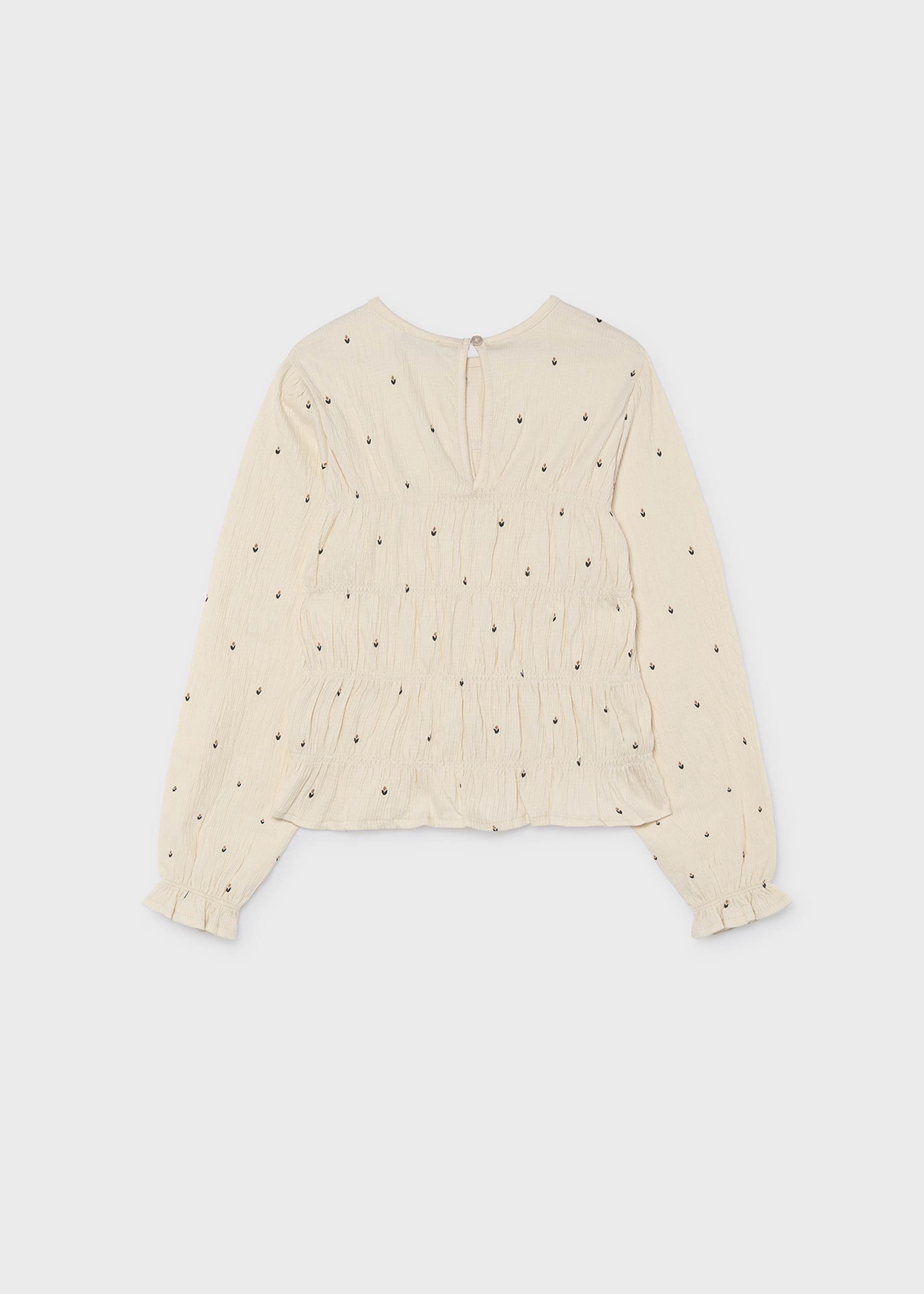 Blouse imprimée fille