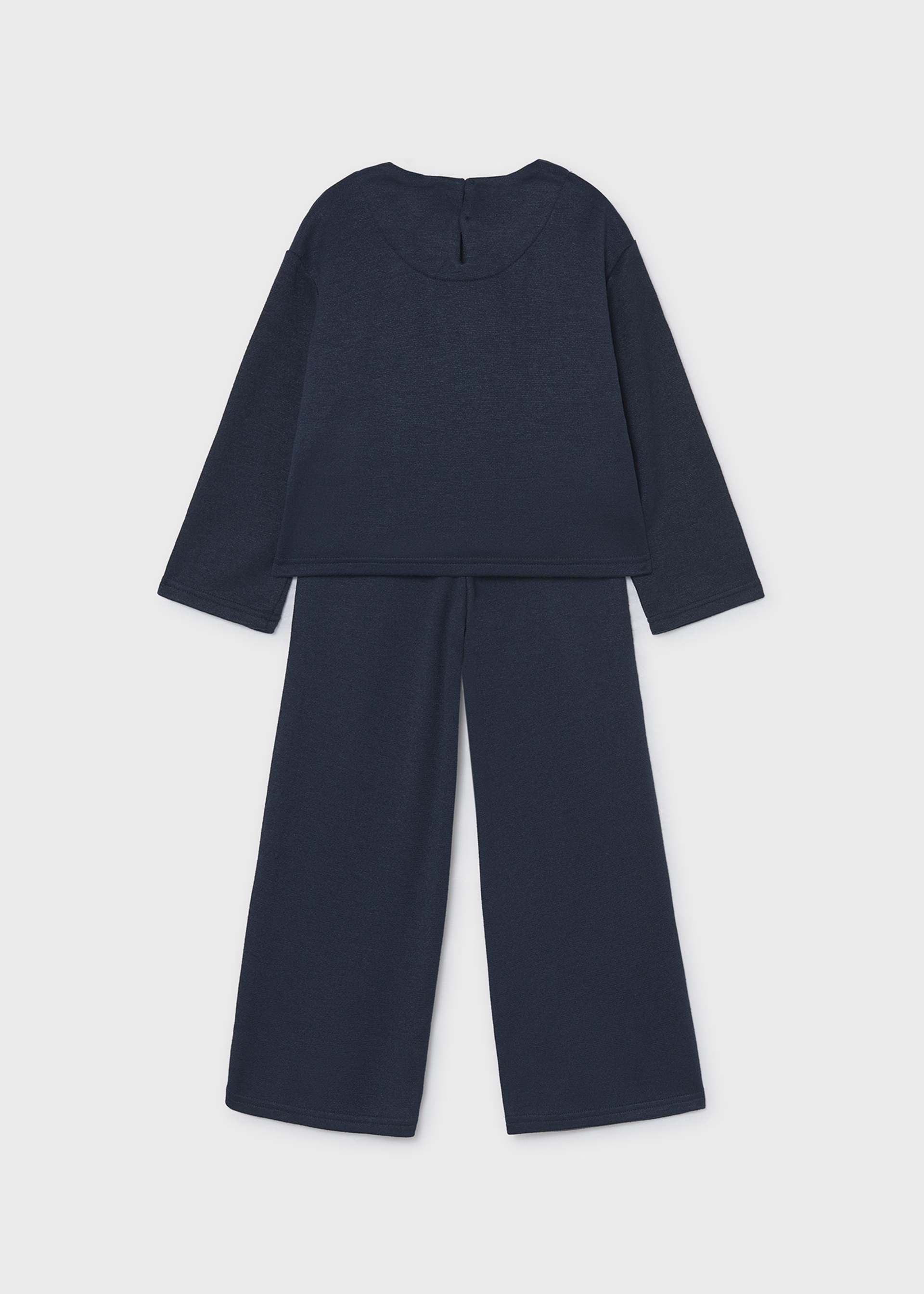 Girl trousers and jumper bows set
