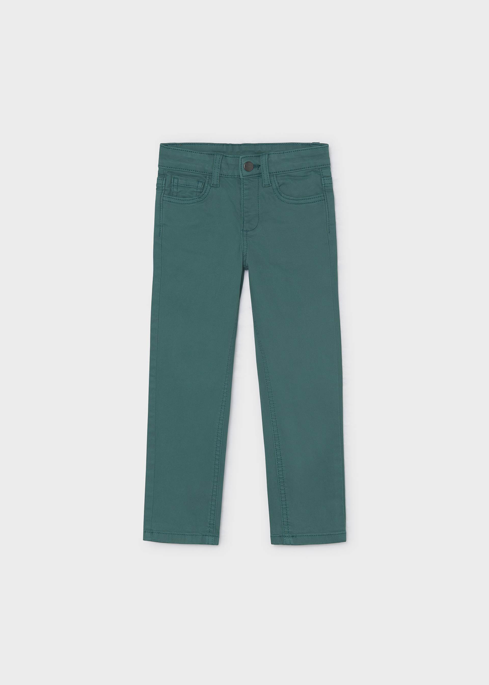 Boy Slim Fit Pants With Pockets