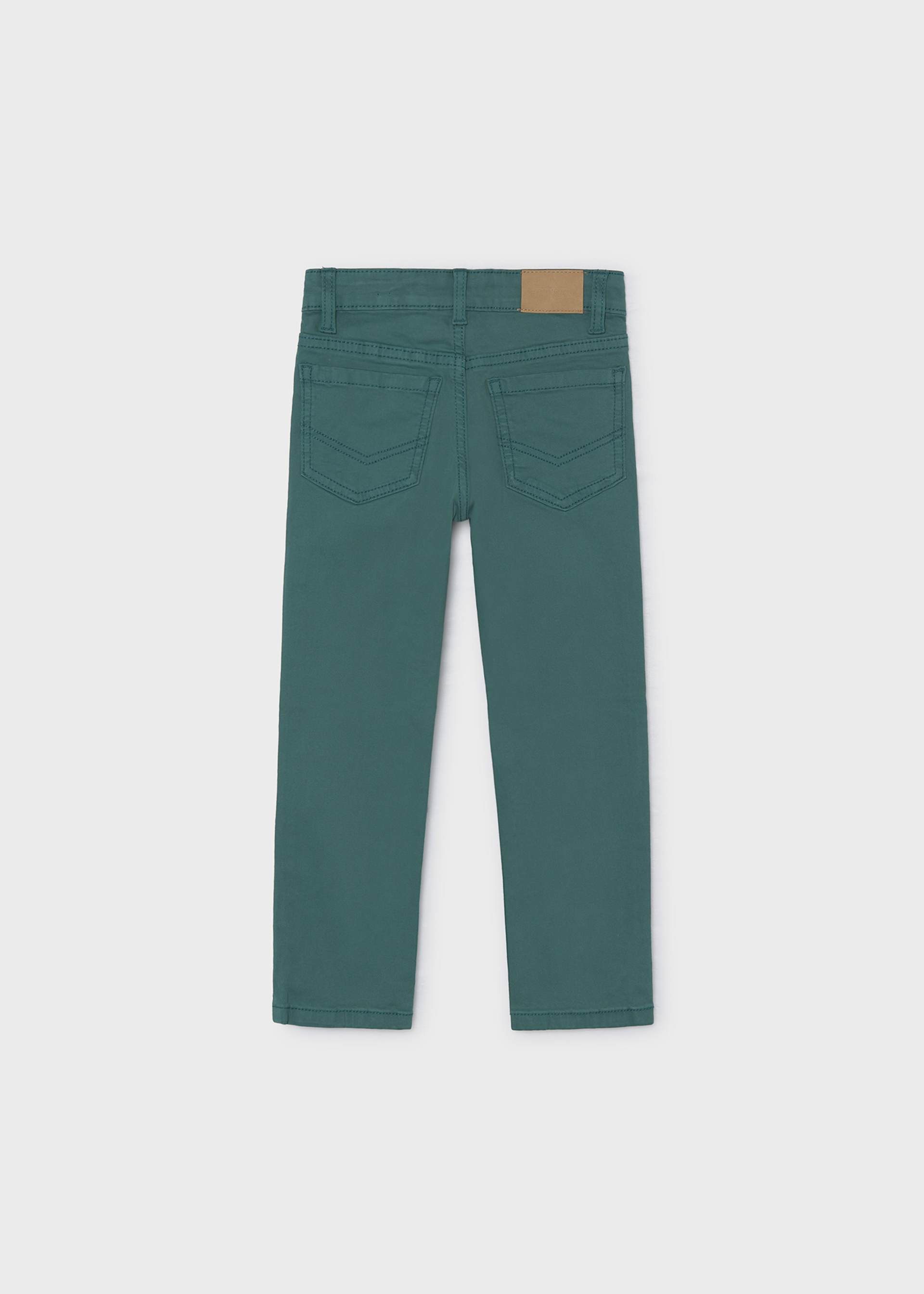Hose basic slim fit Taschen Jungen