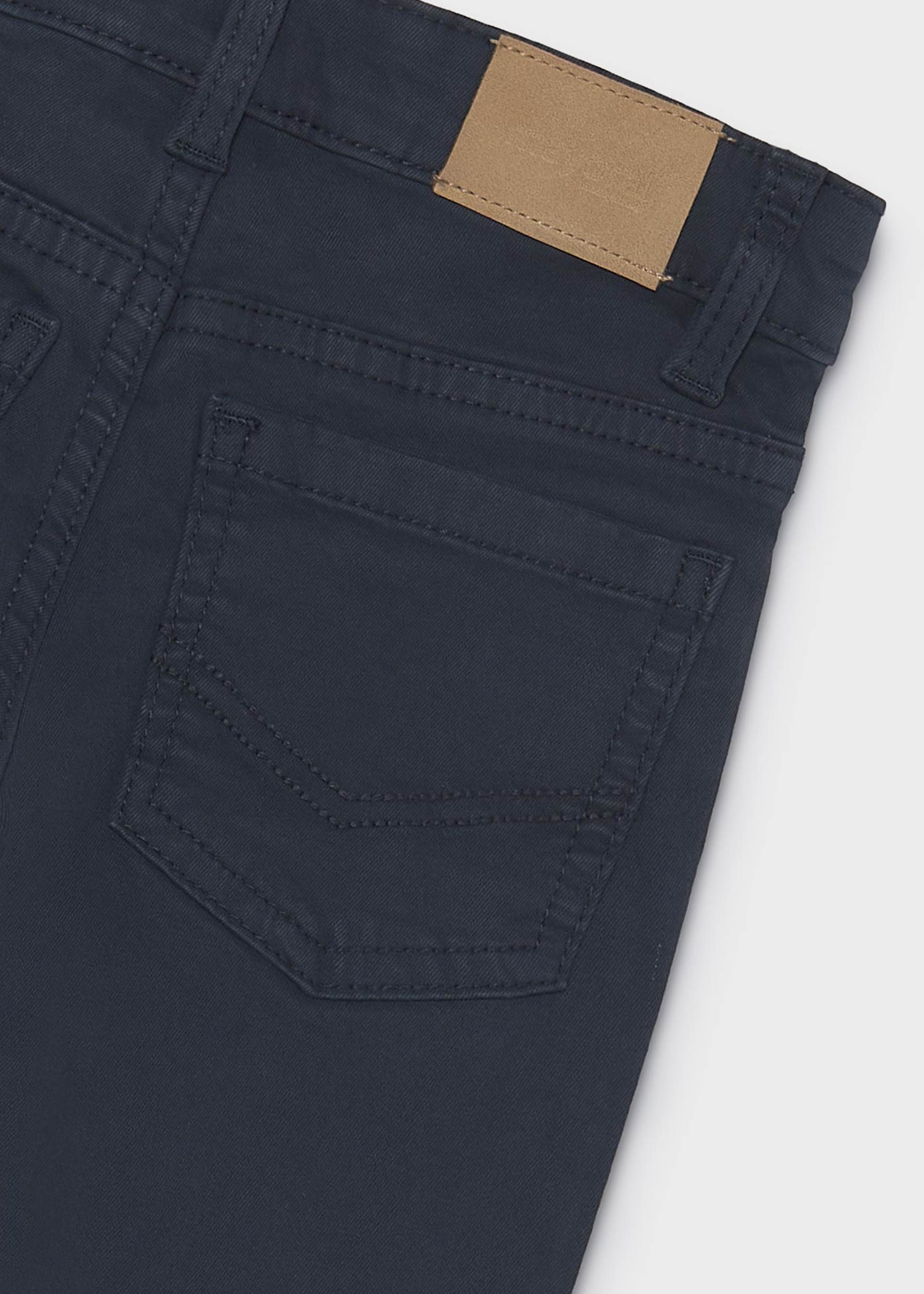 Hose basic slim fit Taschen Jungen