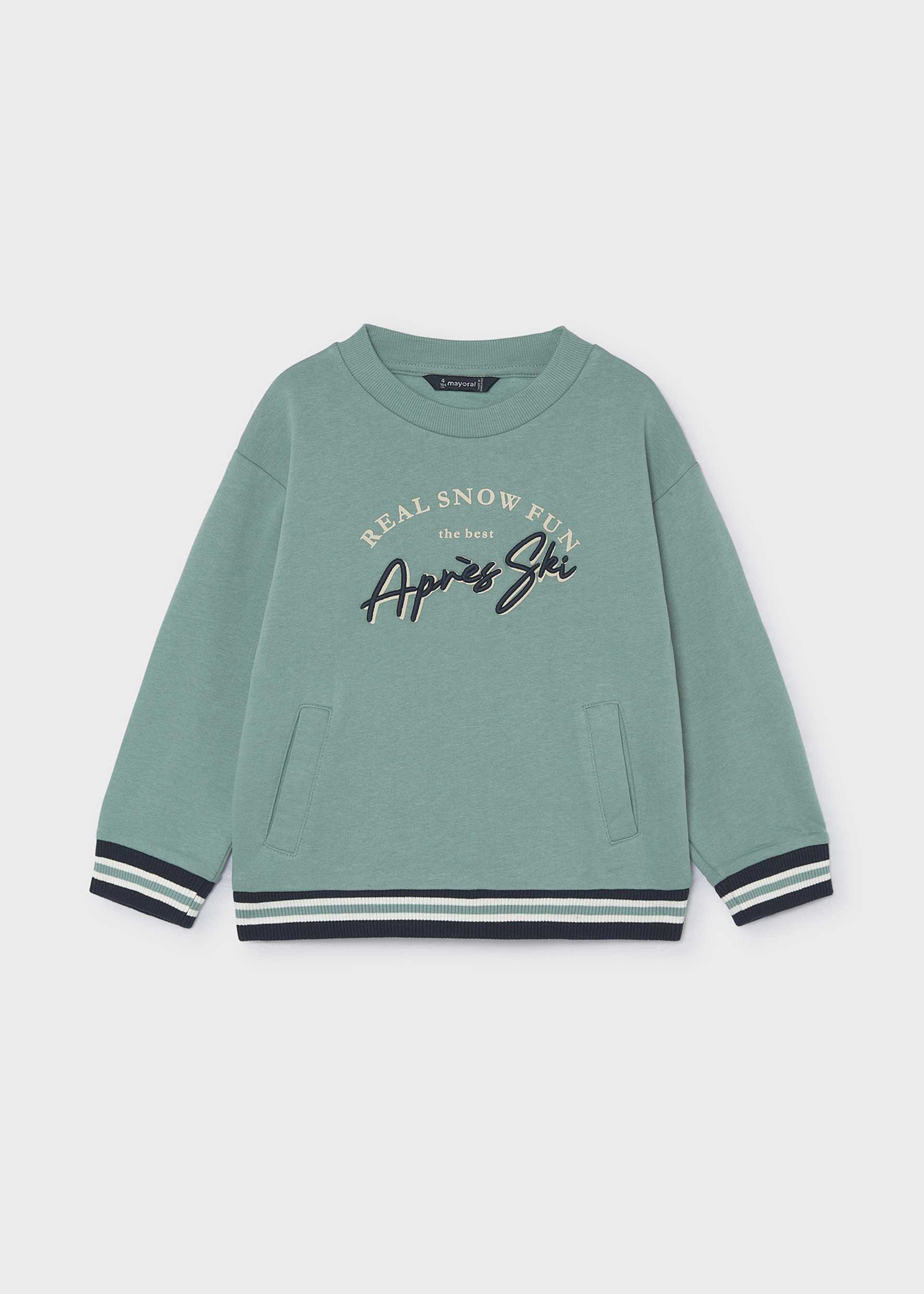 Boy Embroidered Sweatshirt