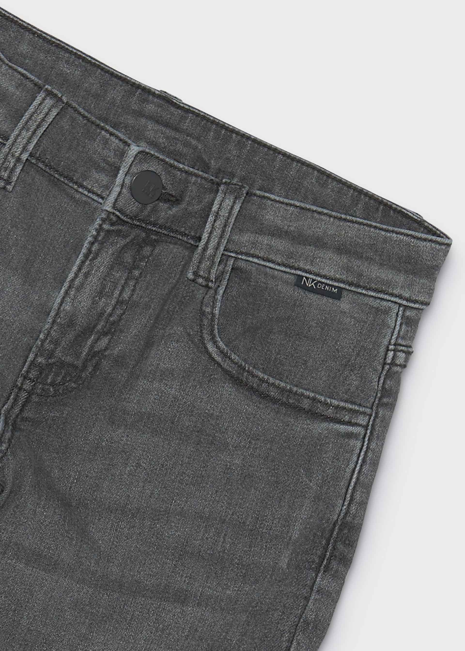 Jeanshose basic slim fit Teenager Jungen