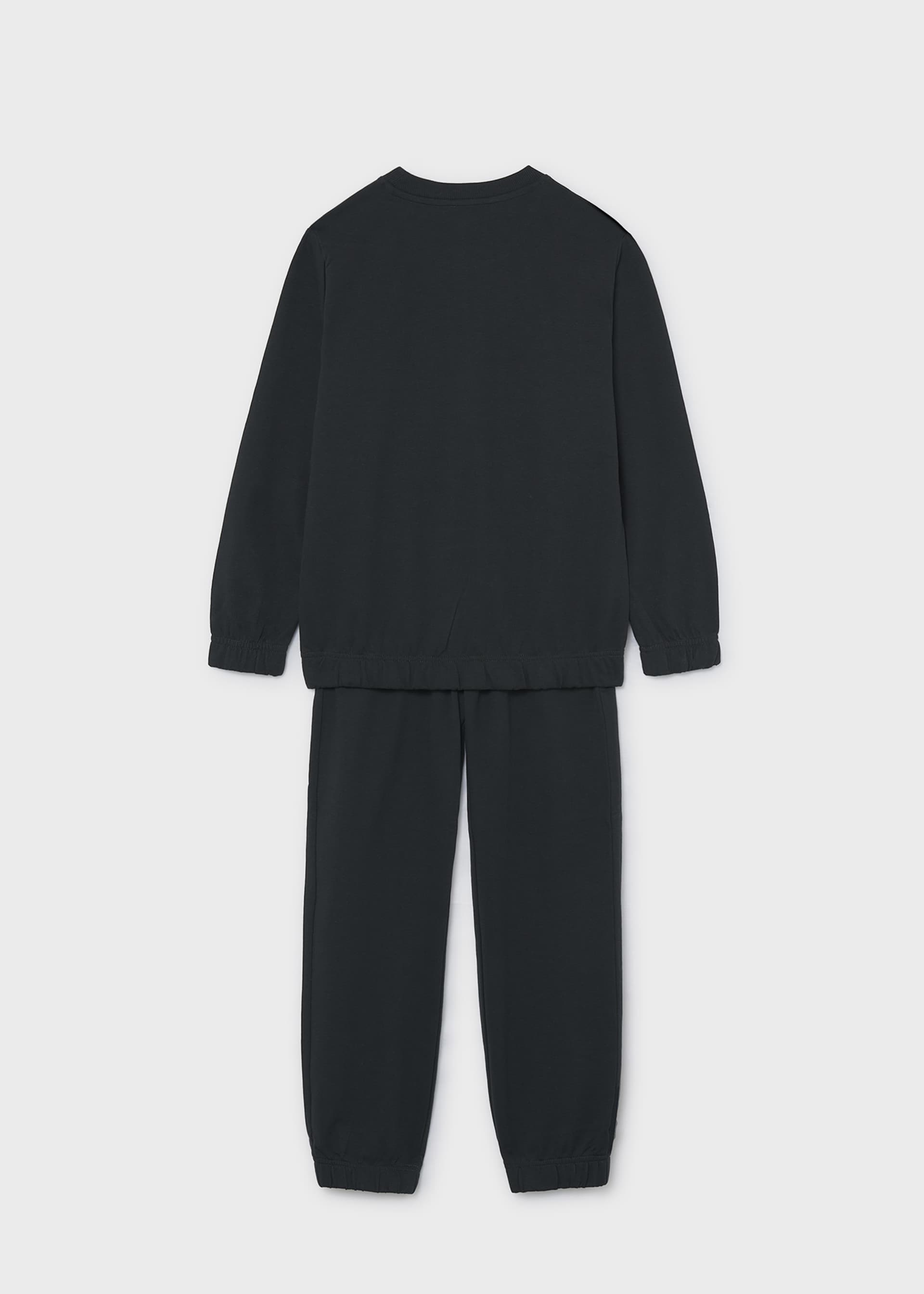 Boys' embossed tracksuit