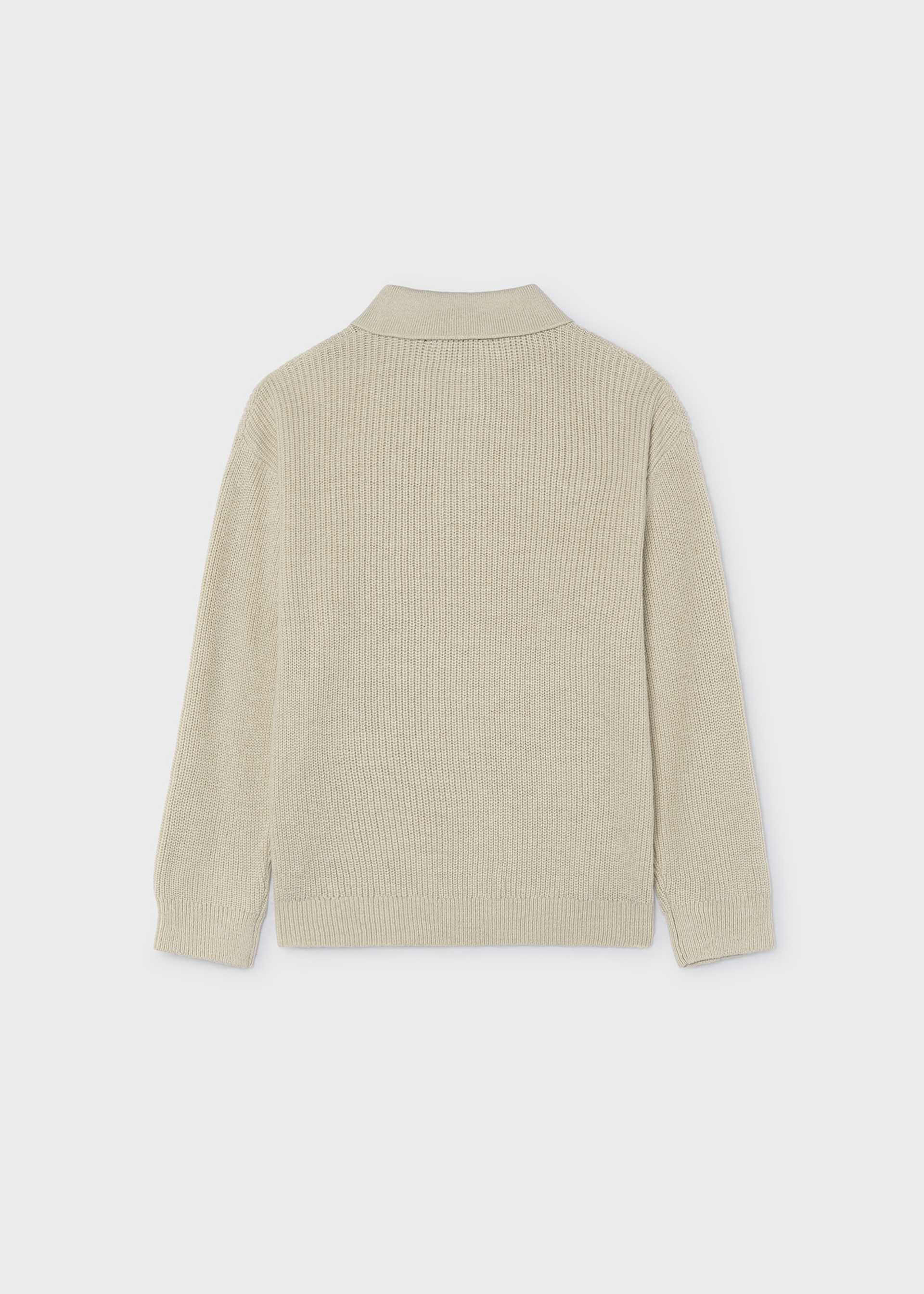 Boys' polo neck jumper