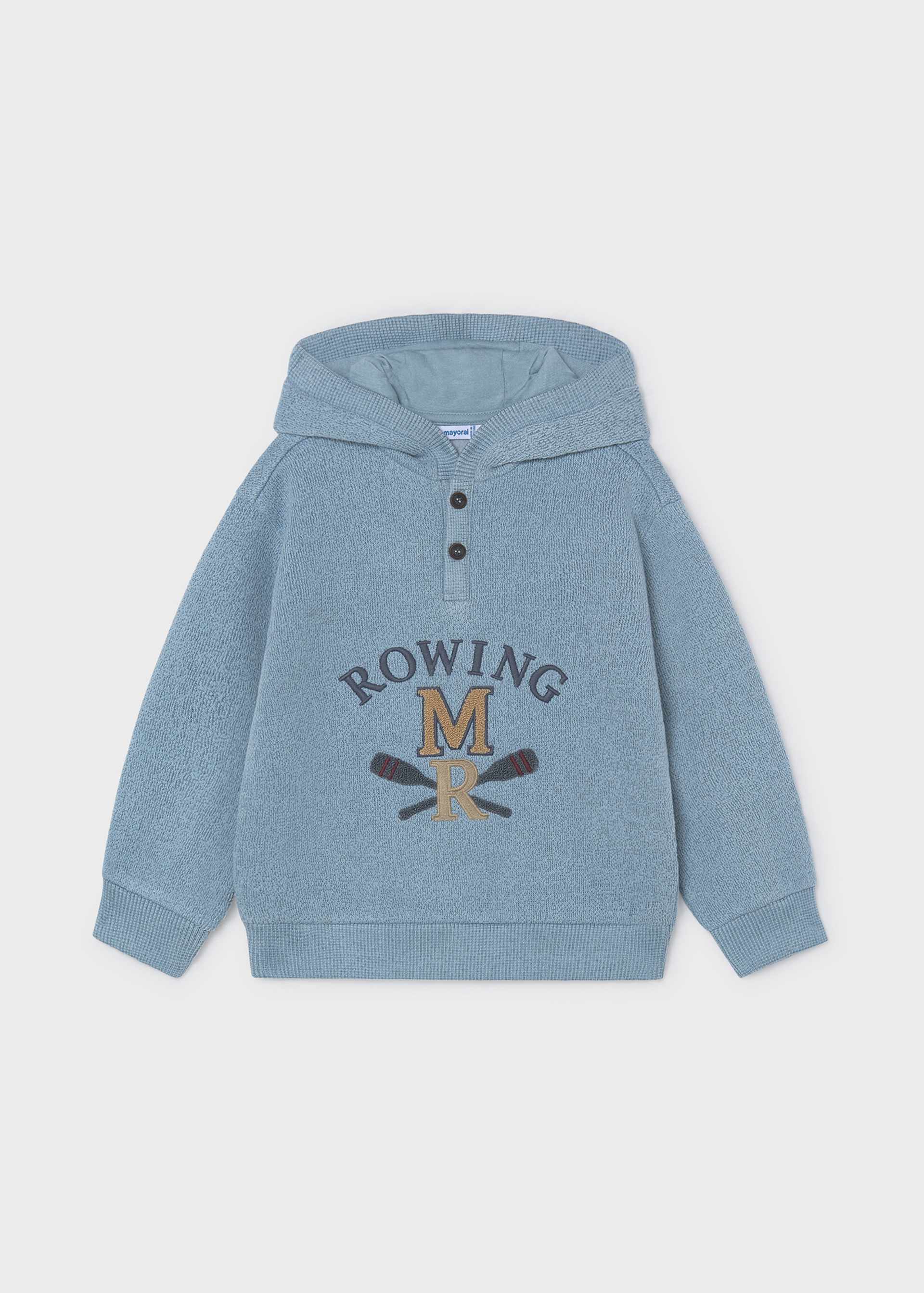Sweatshirt bestickt Jungen