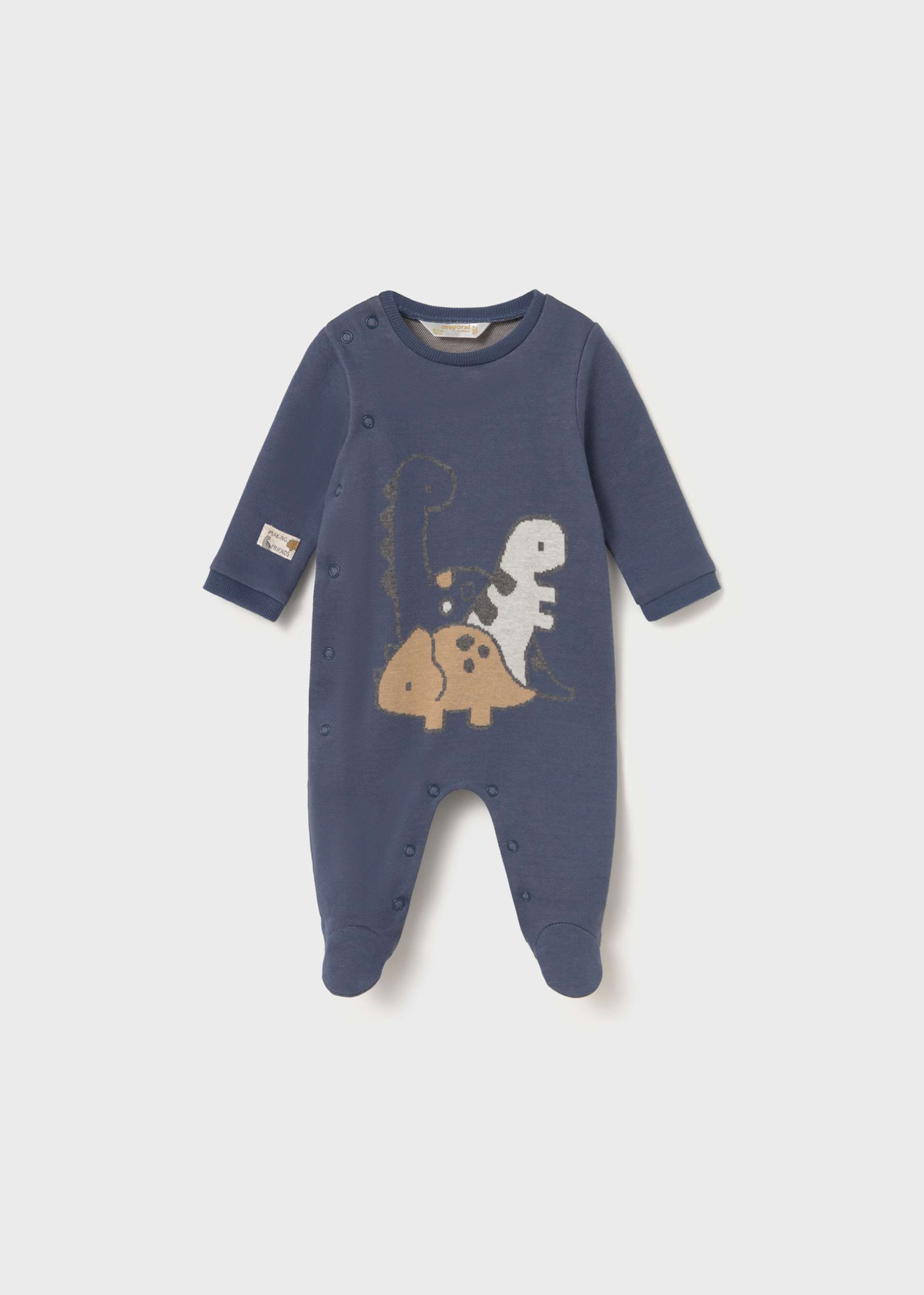 Newborn Boy Dinosaur Pajama
