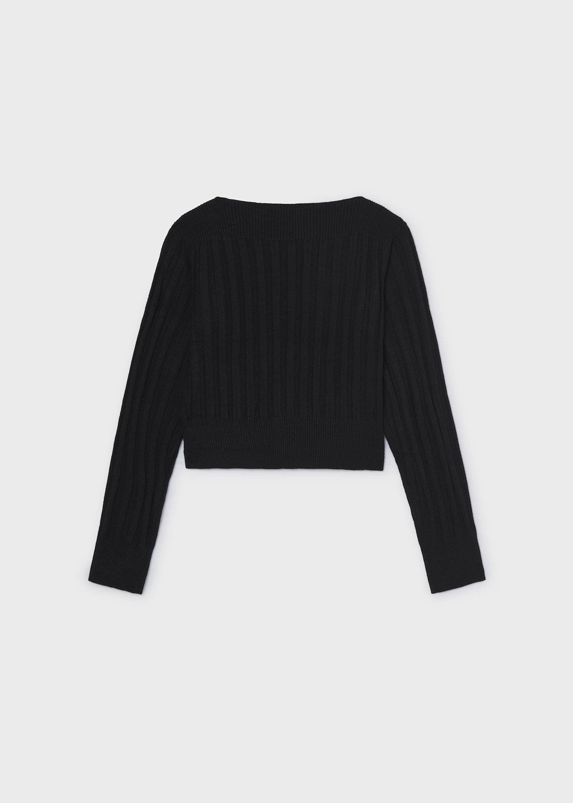 Girl's ribbed crop top