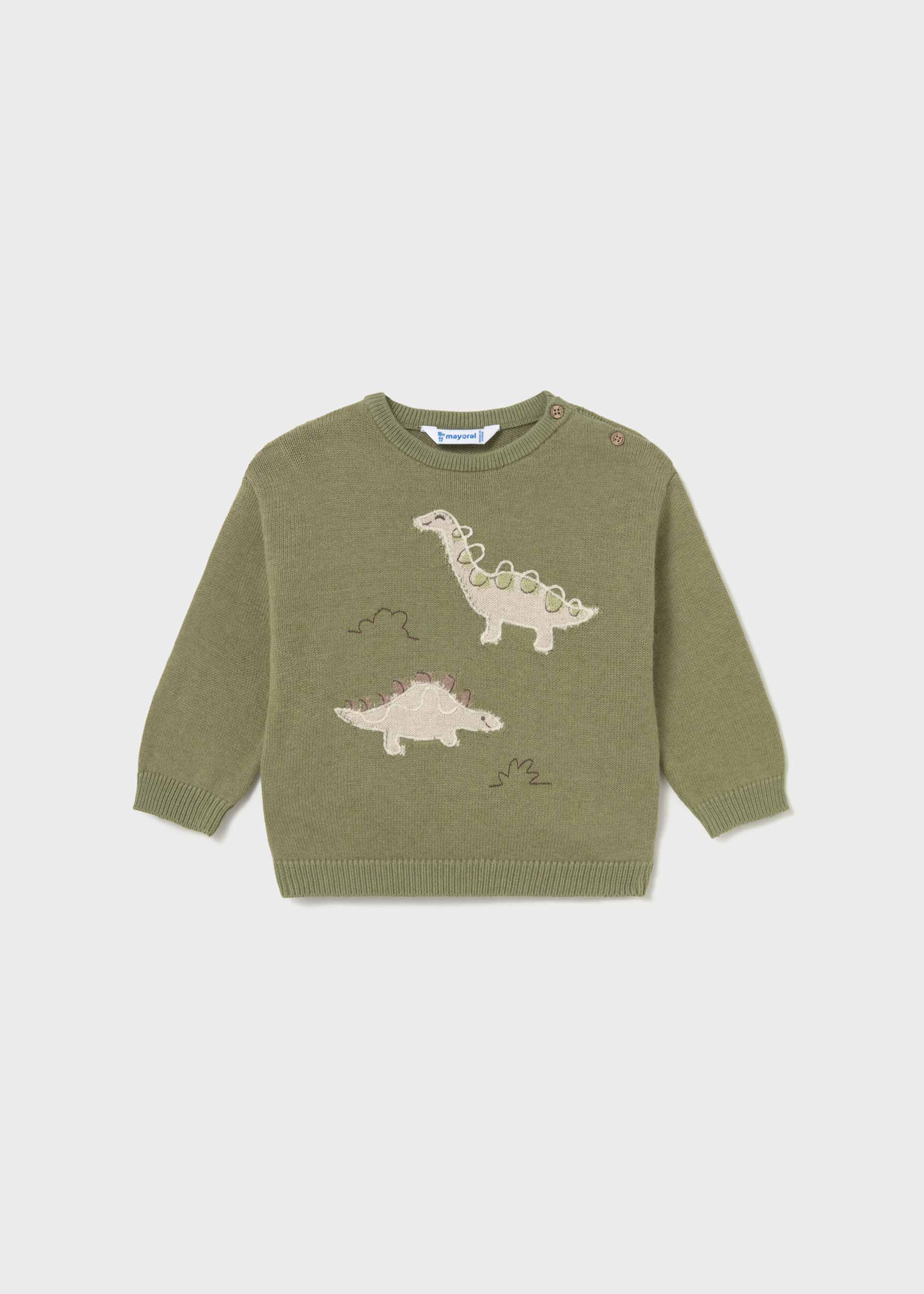Pull intarsia bébé