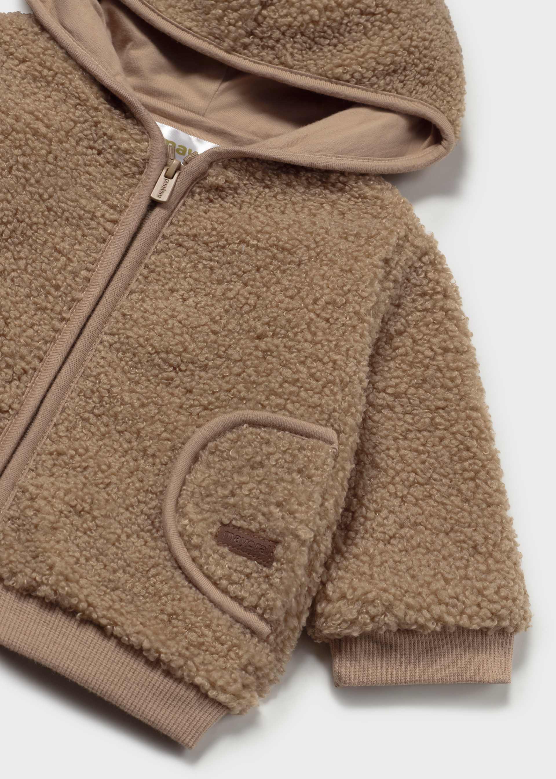 Sudadera pelo recién nacido