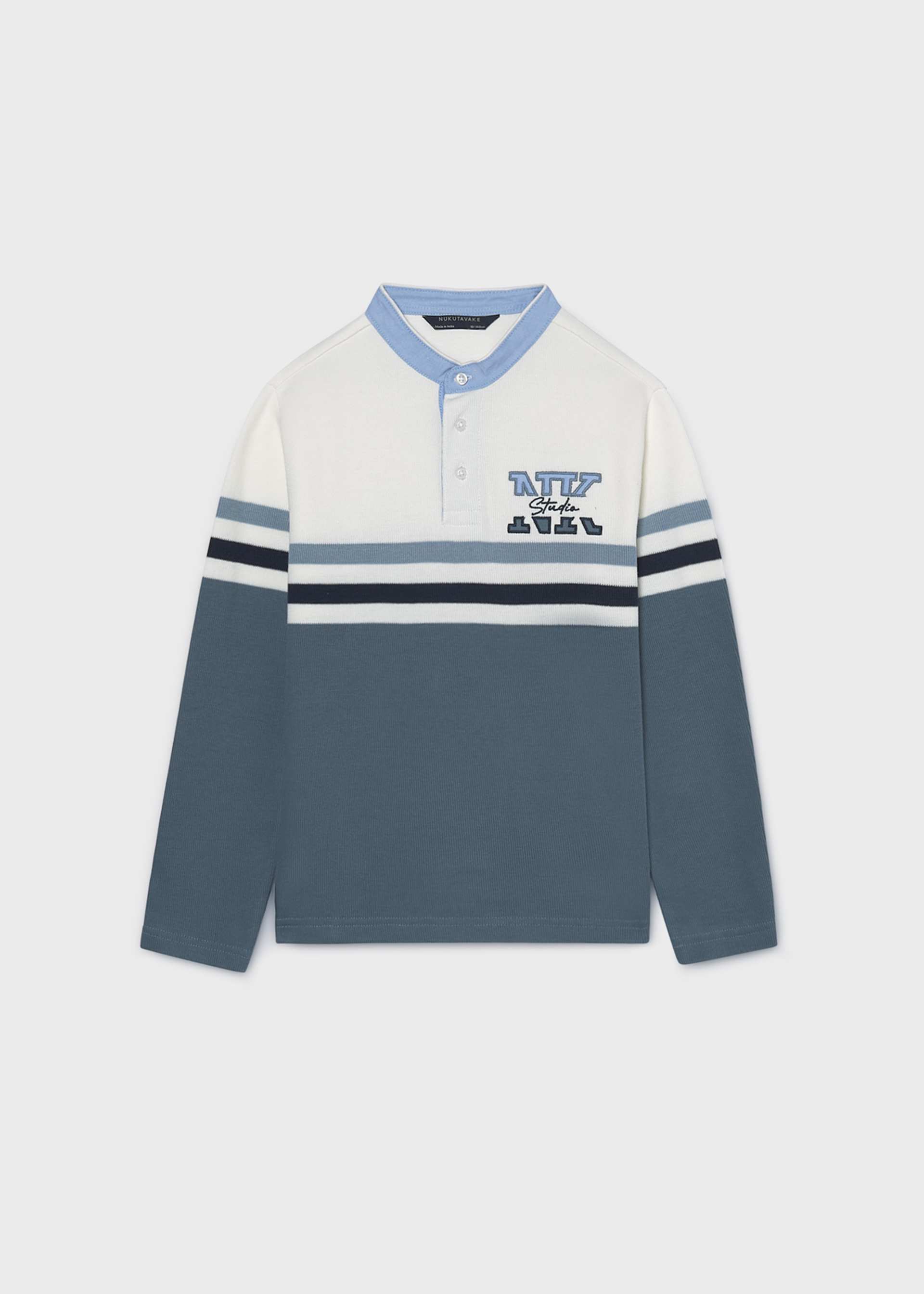 Poloshirt Maokragen Teenager Jungen