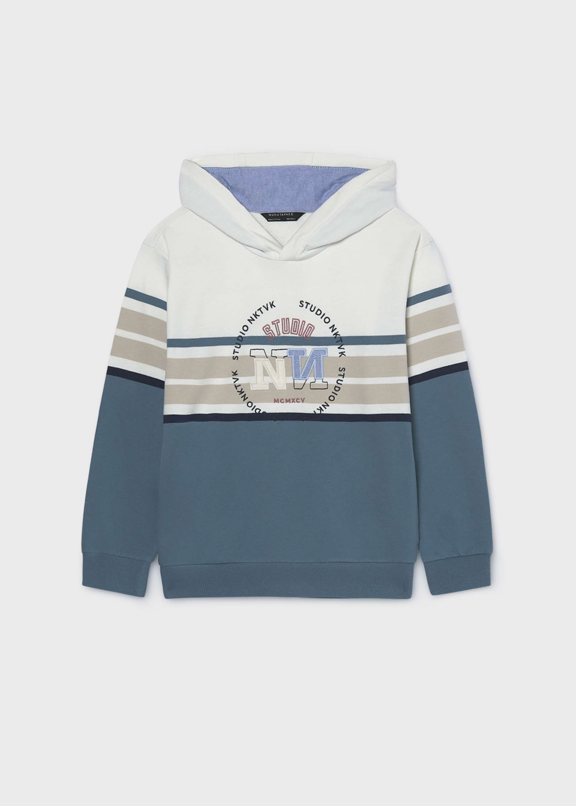 Boy striped hoodie
