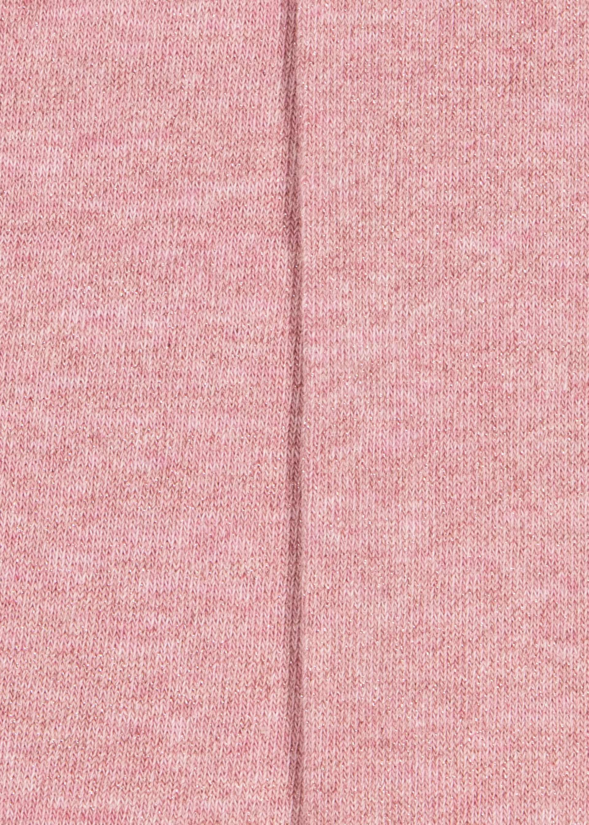 Girl metallic thread tights