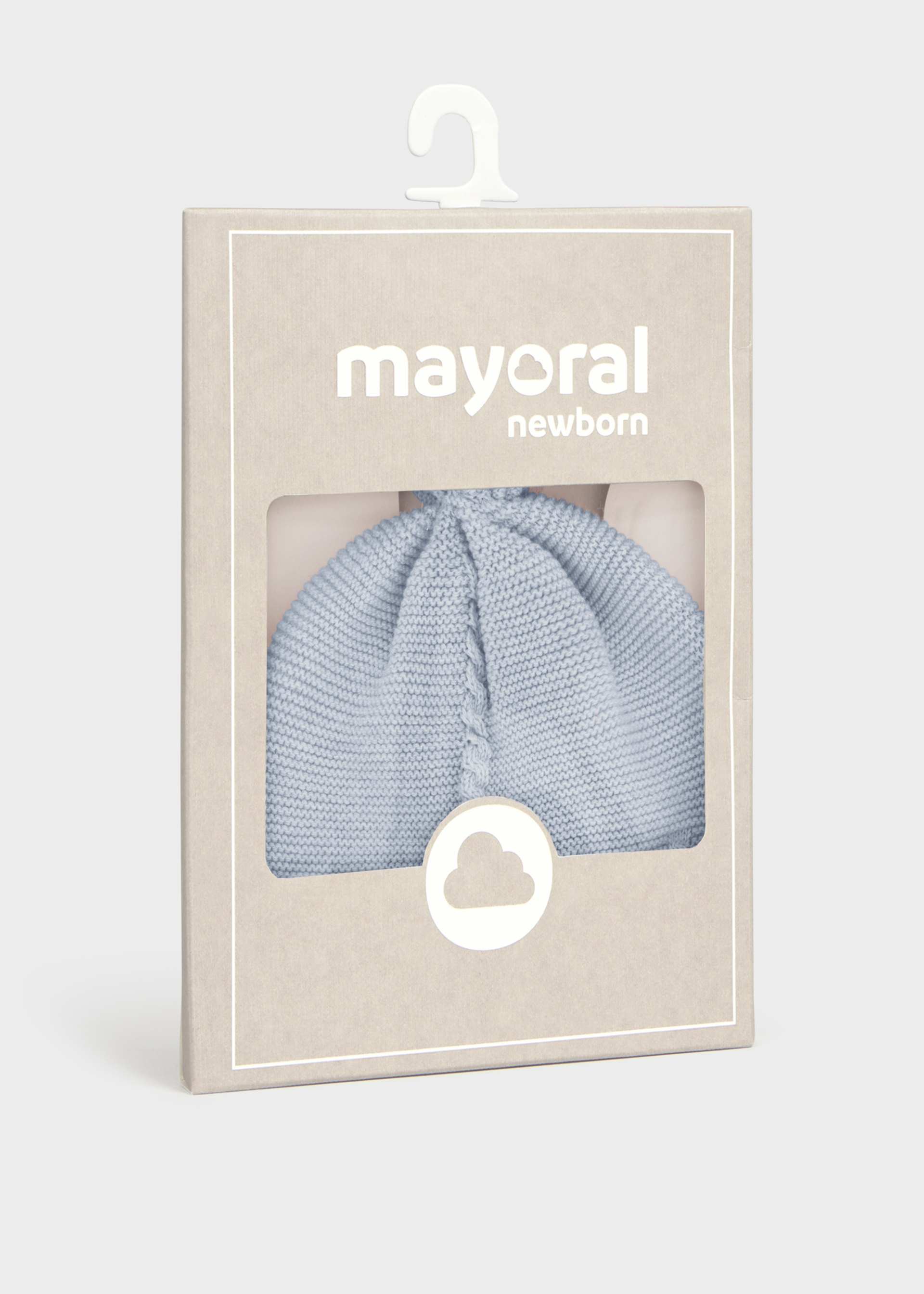 Newborn knit hat