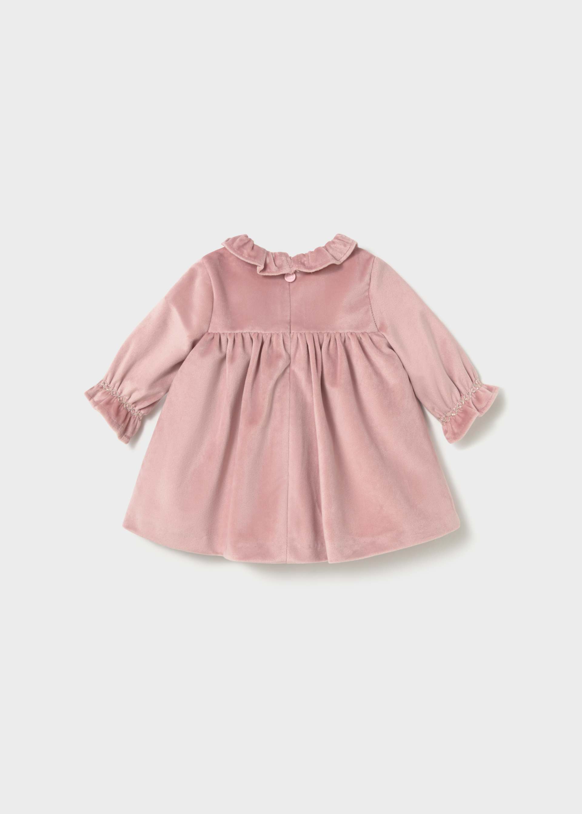 Newborn Girl Velvet Dress