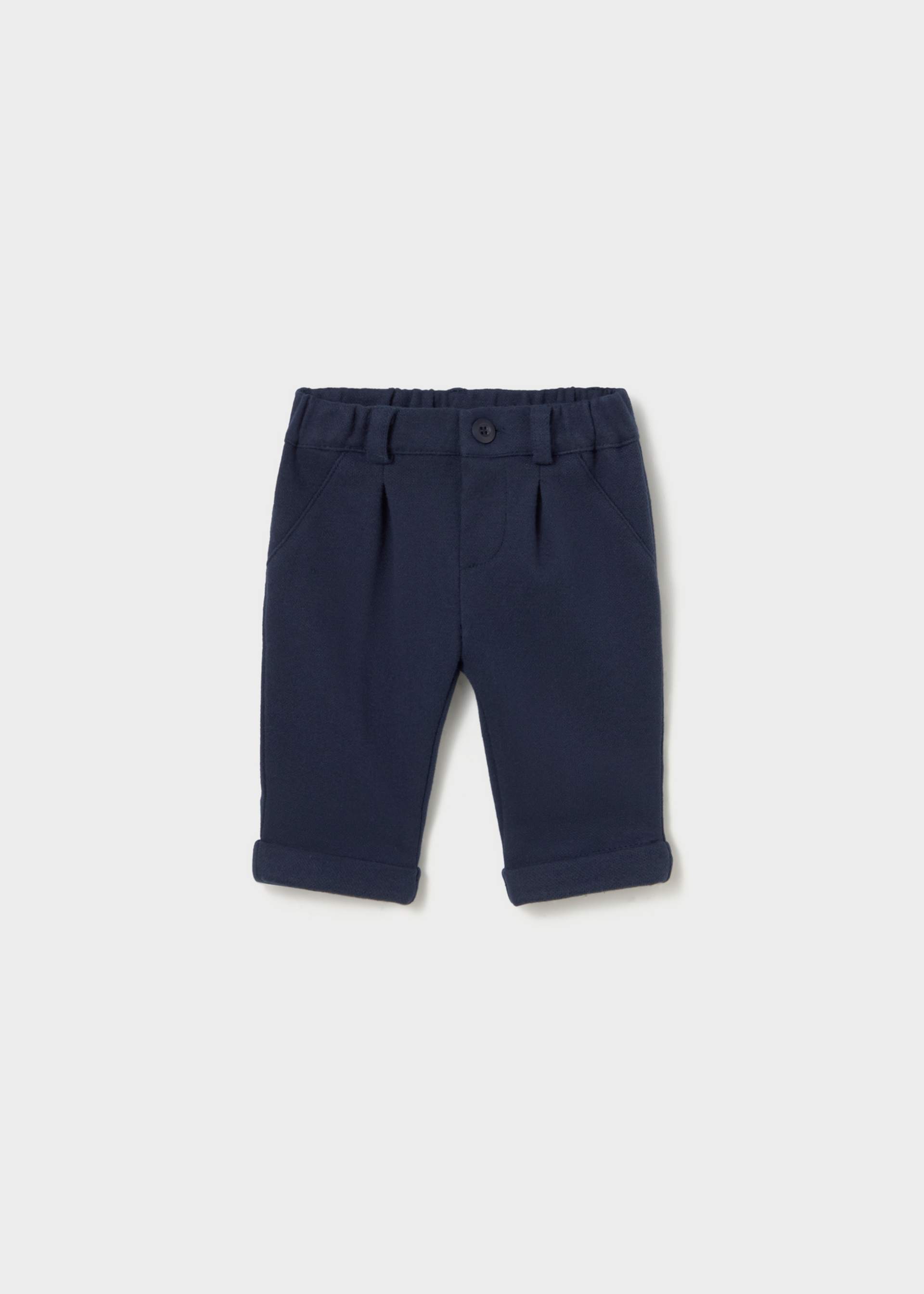 Newborn knitted trousers