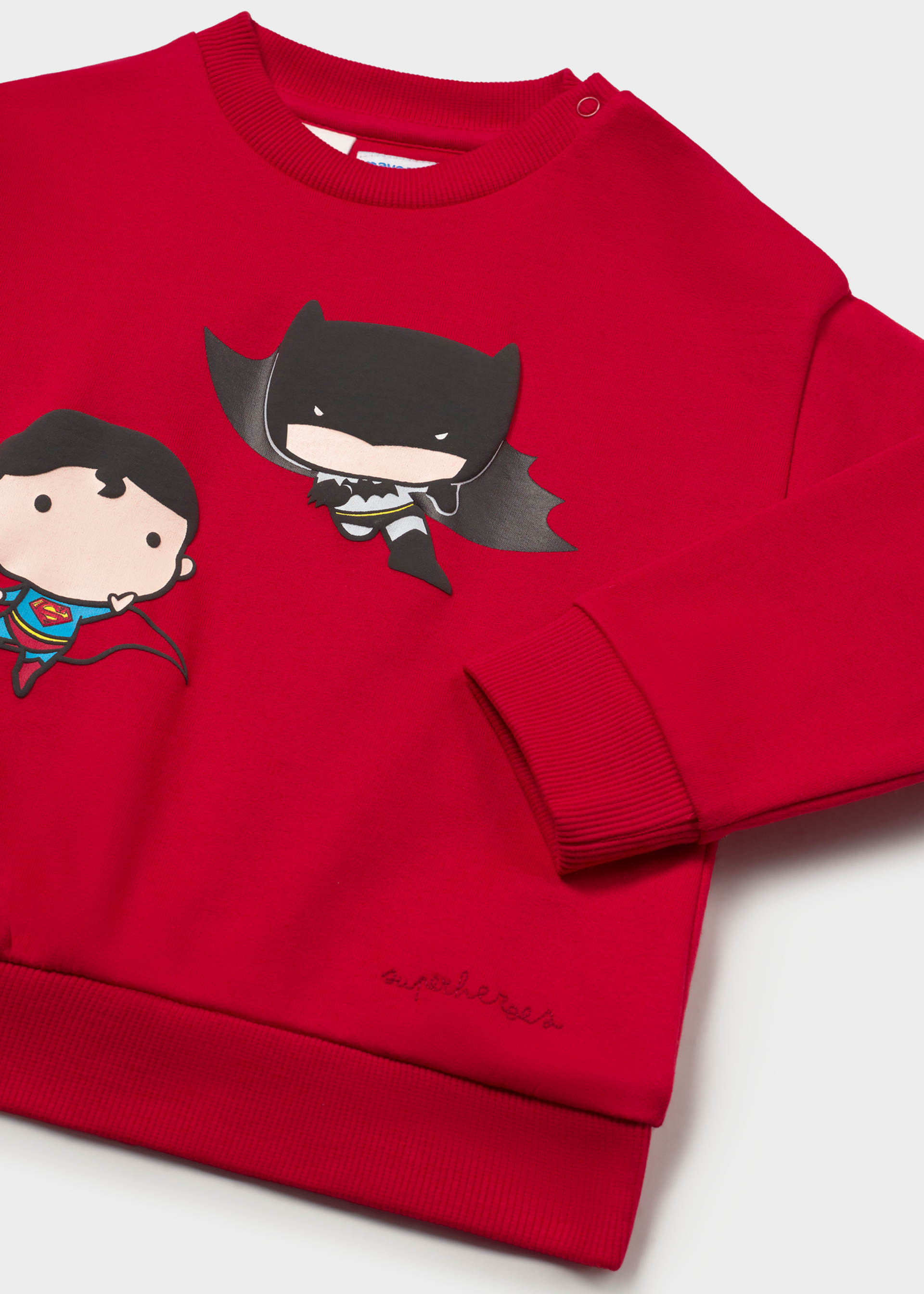 Sudadera superheroes bebé