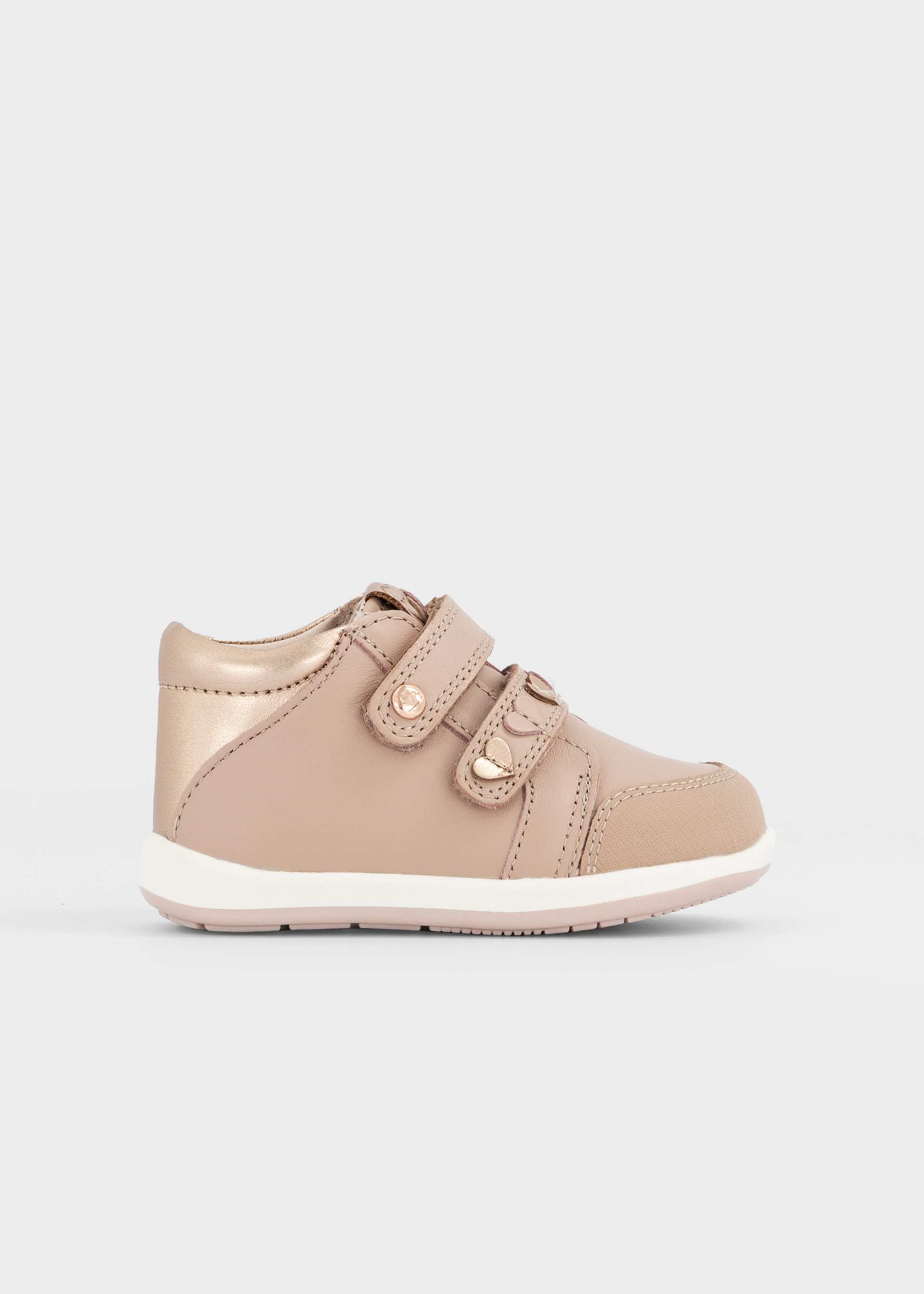 Bottines à cœurs bébé