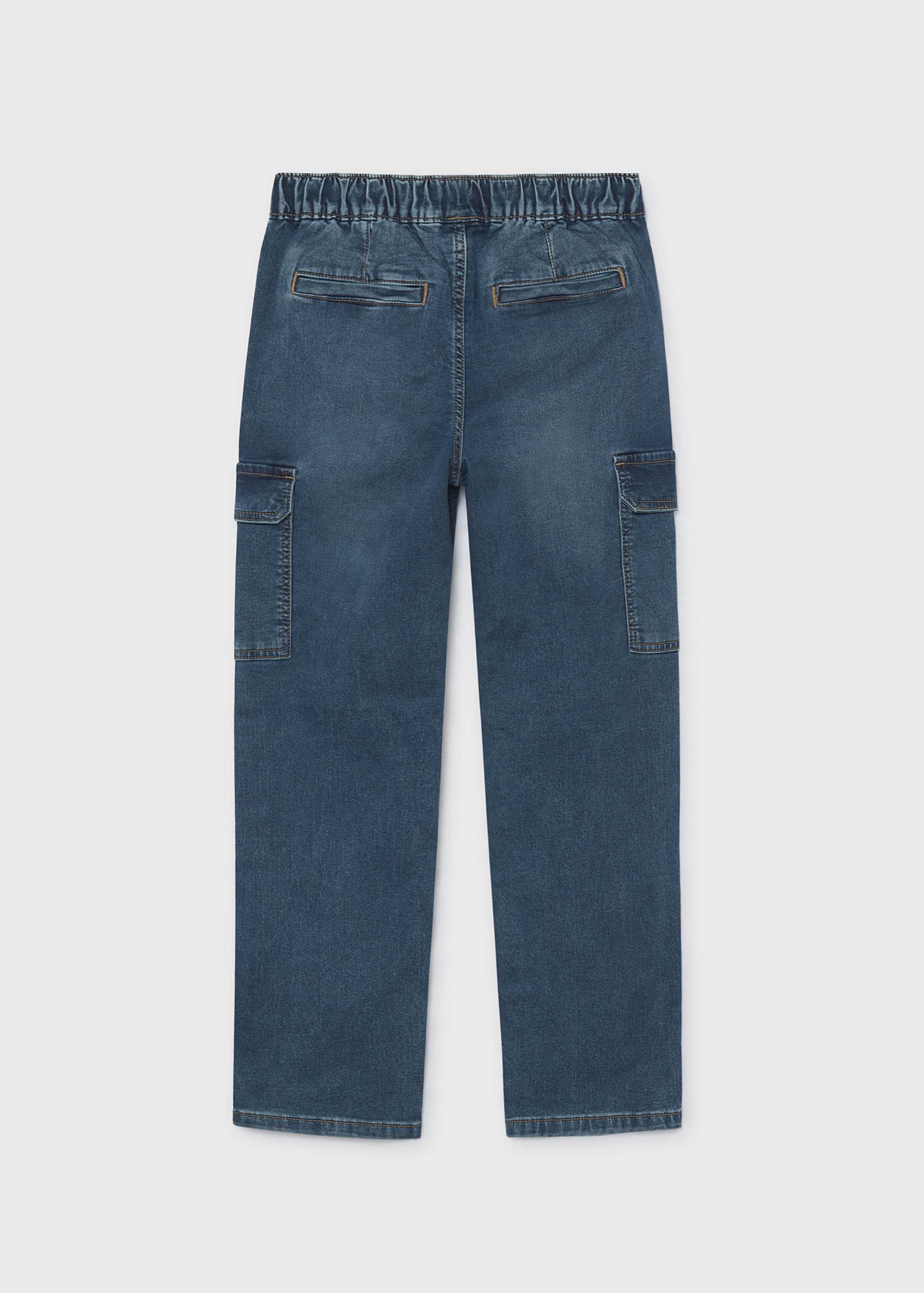 Pantalón de mezclilla jogger chico