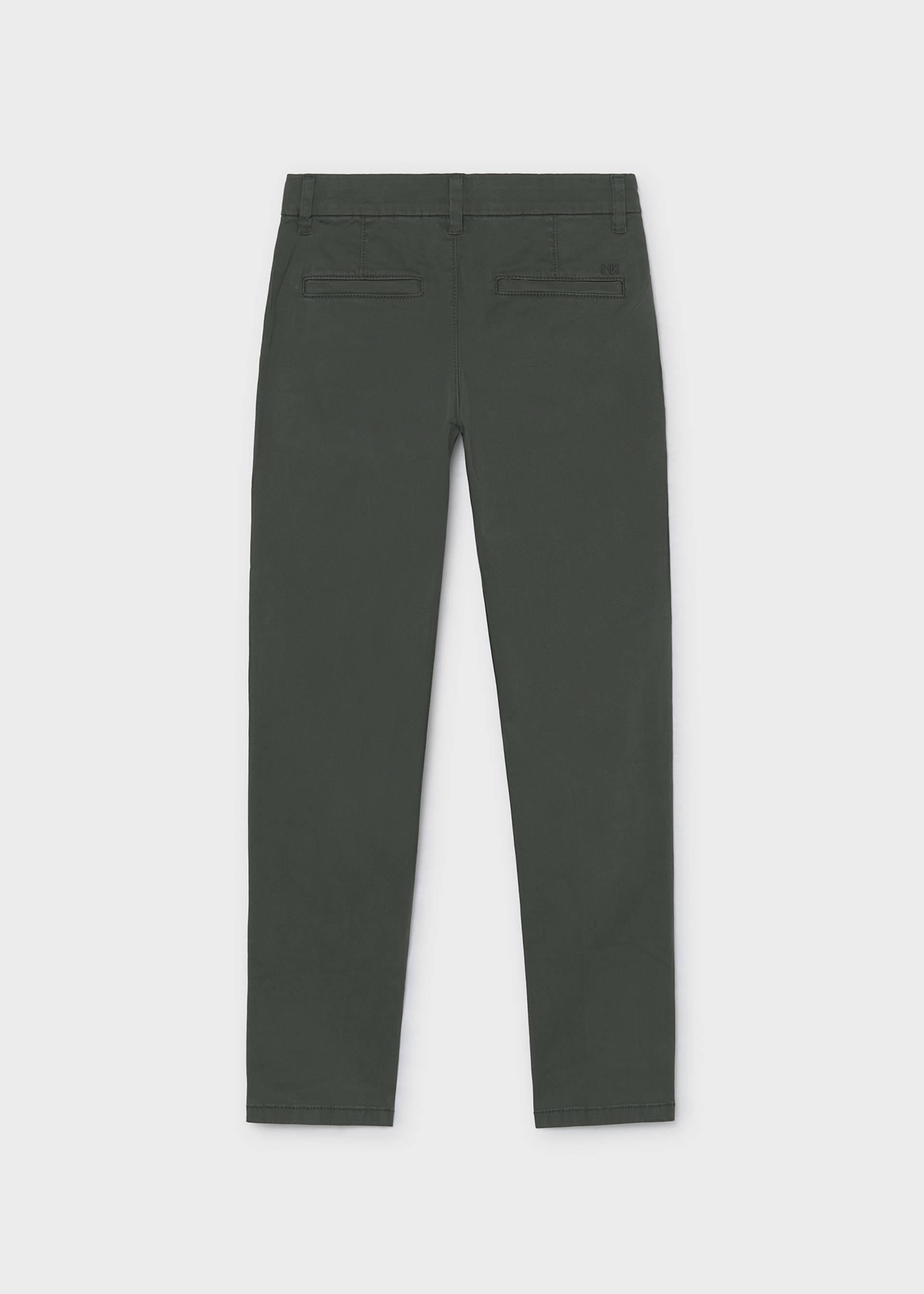 Boys' basic chino trousers