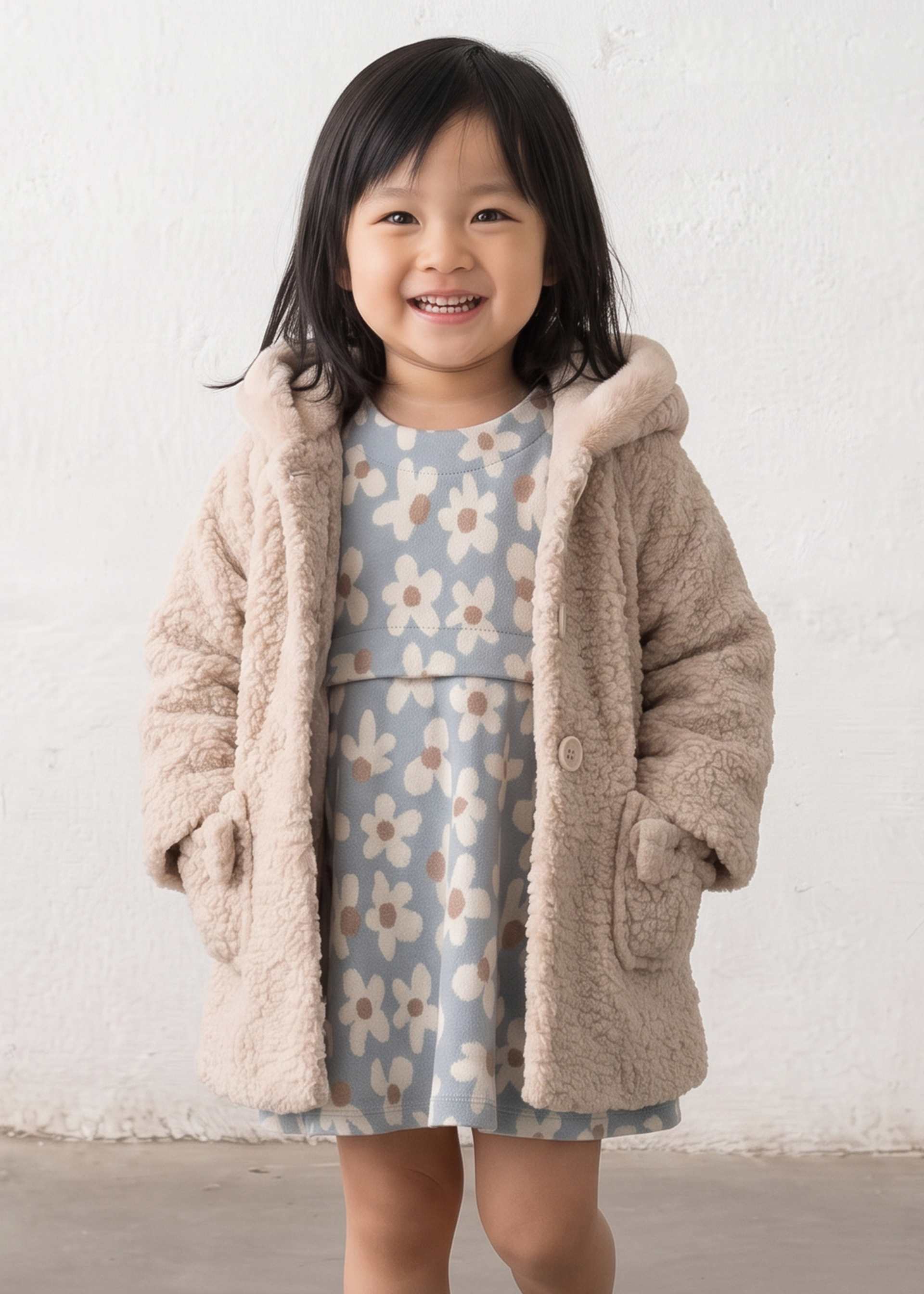 Baby Terry Hooded Coat