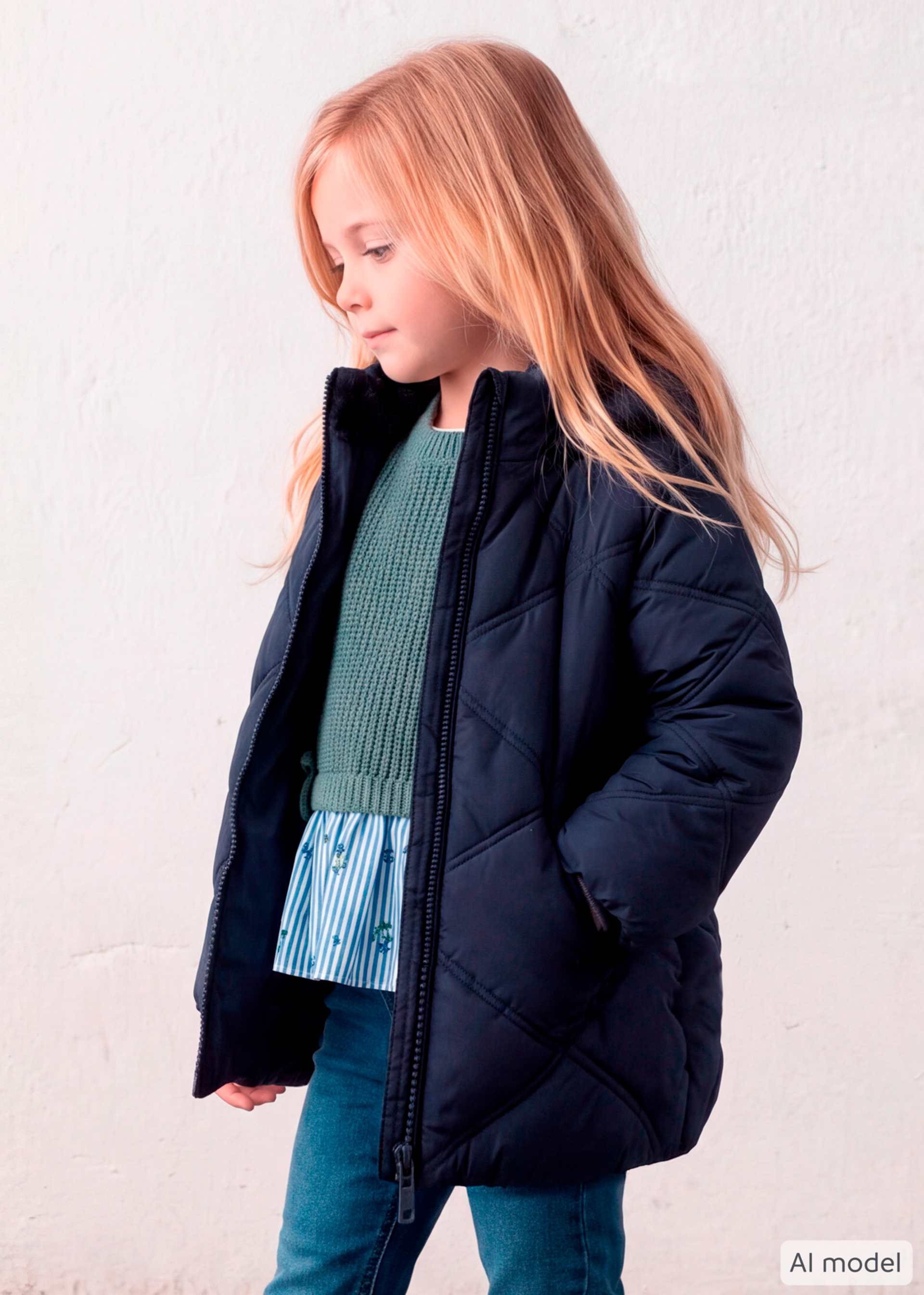 Manteau basique fille Manteau basique fille