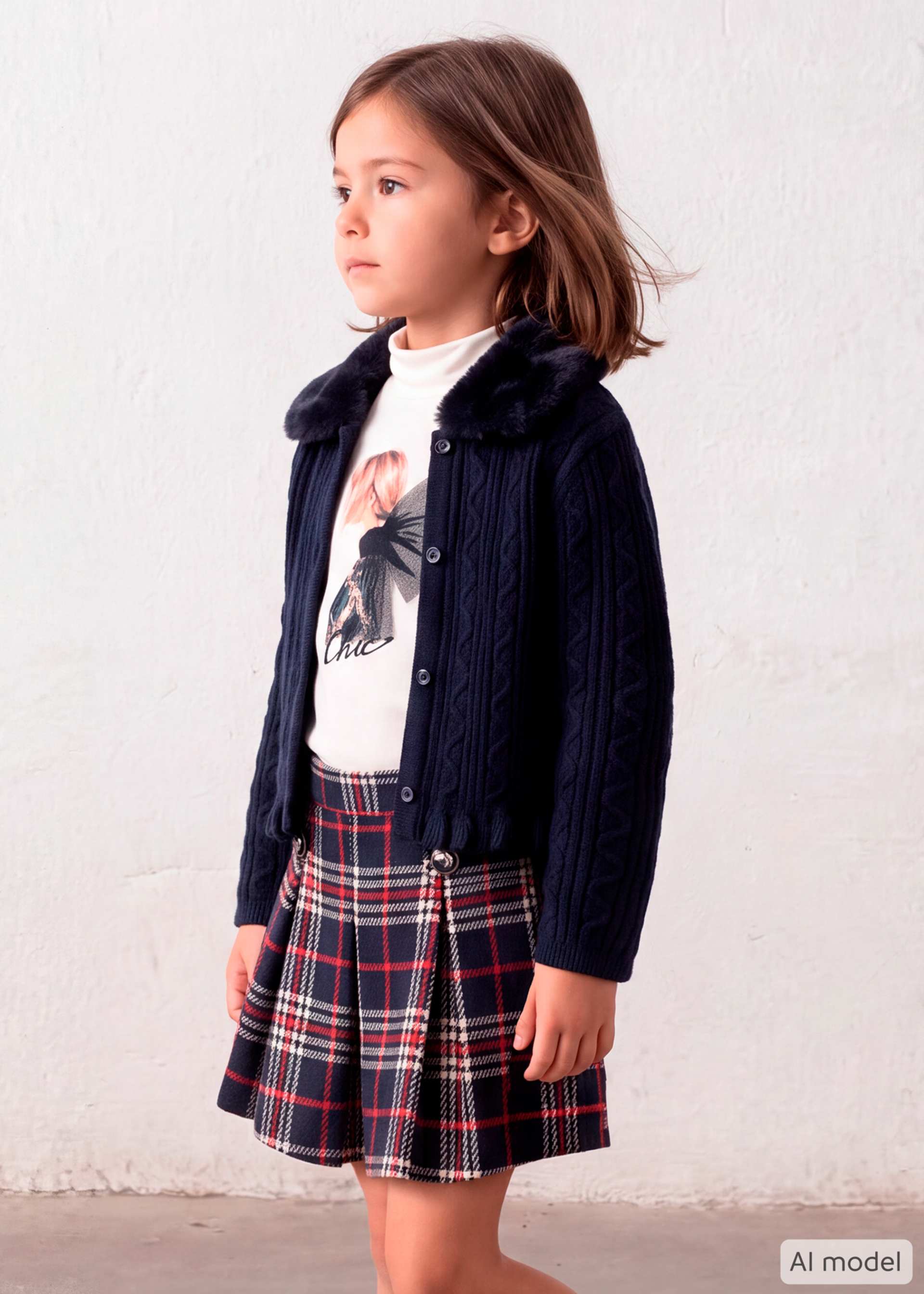 Girl Plaid Shorts