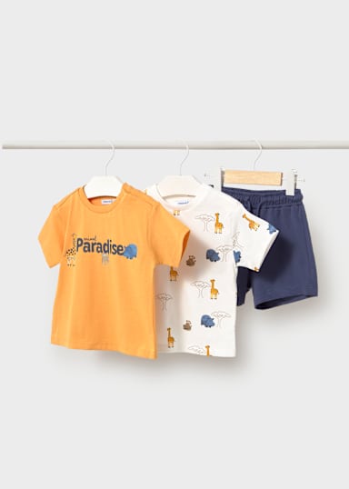 Esaurito Completo in maglia 3 pezzi neonato