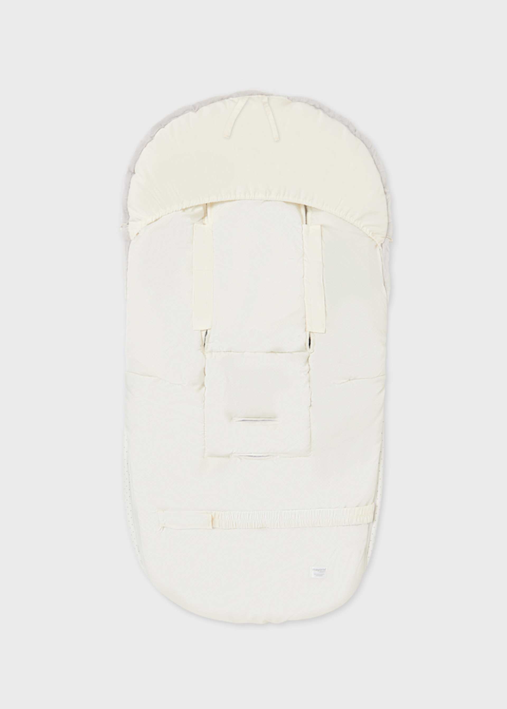 Kinderwagen Fußsack getupft Baby