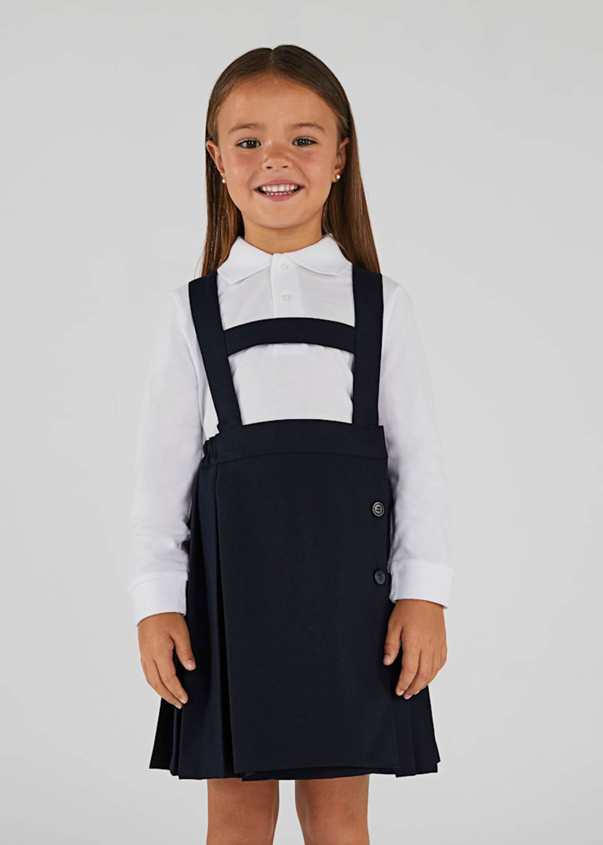 Jupe à bretelles uniforme