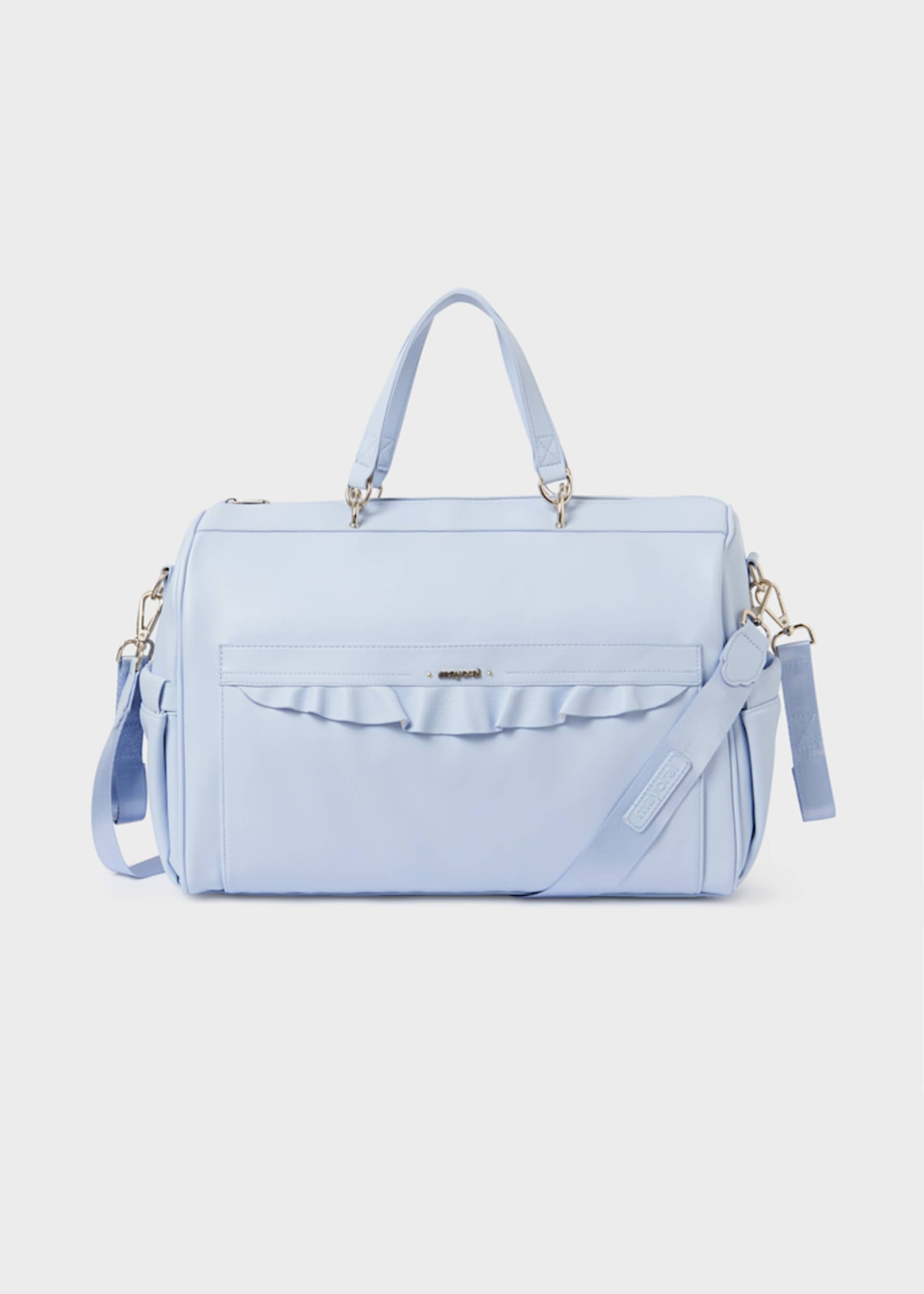 Ruffled Diaper Bag