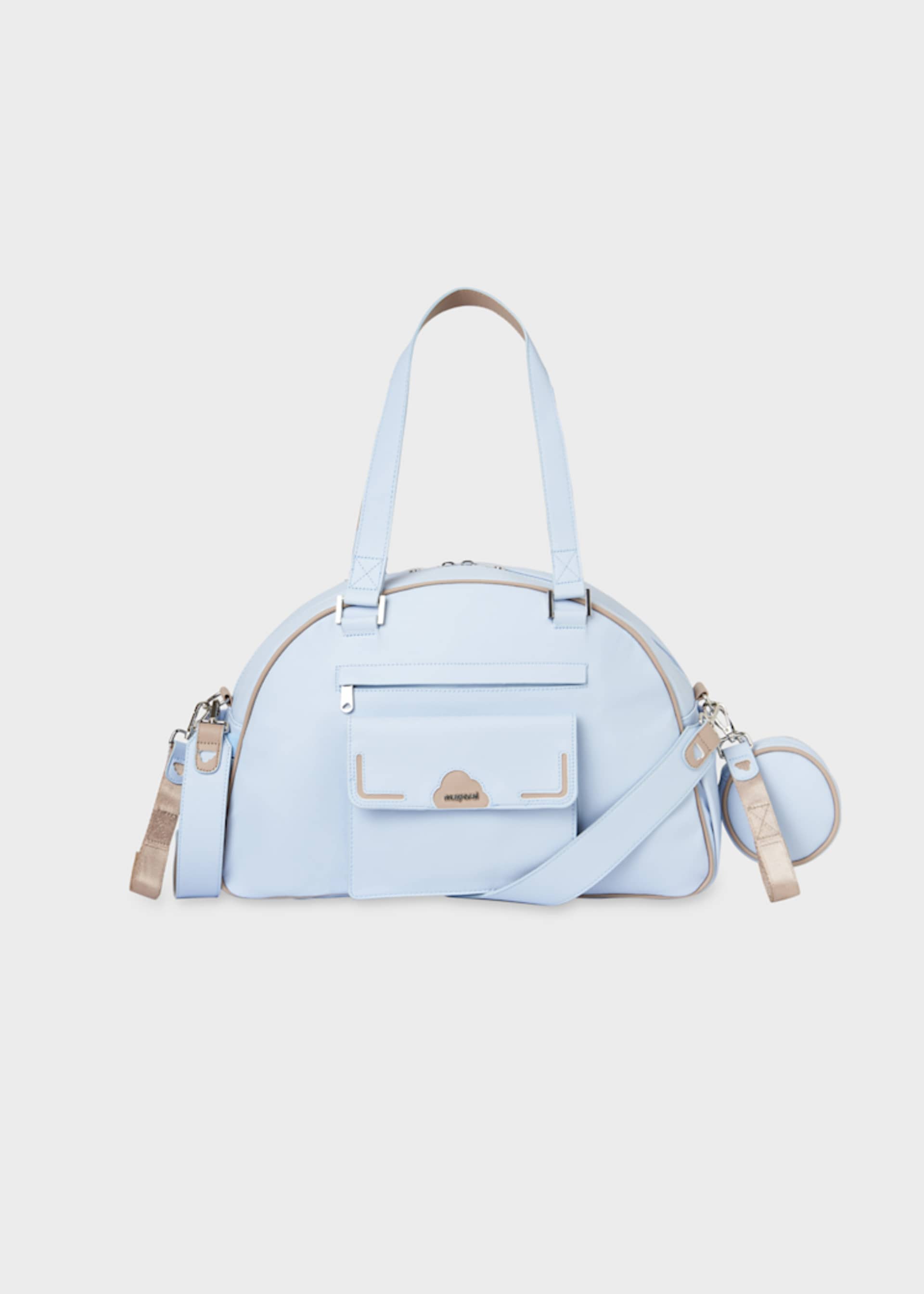 Bolso maternidad con accesorios bebé