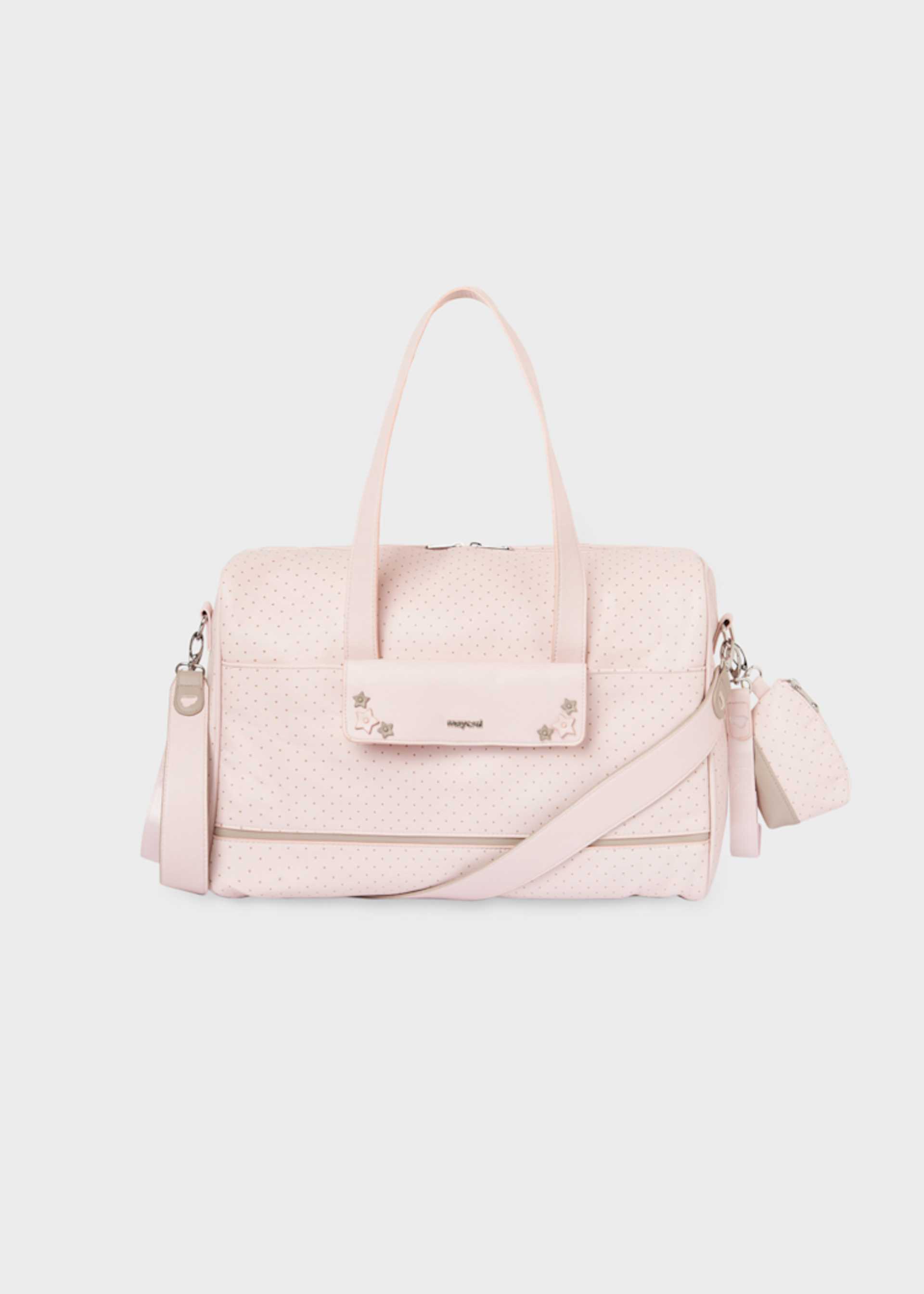 Чанта за майката на точки с държач за биберон