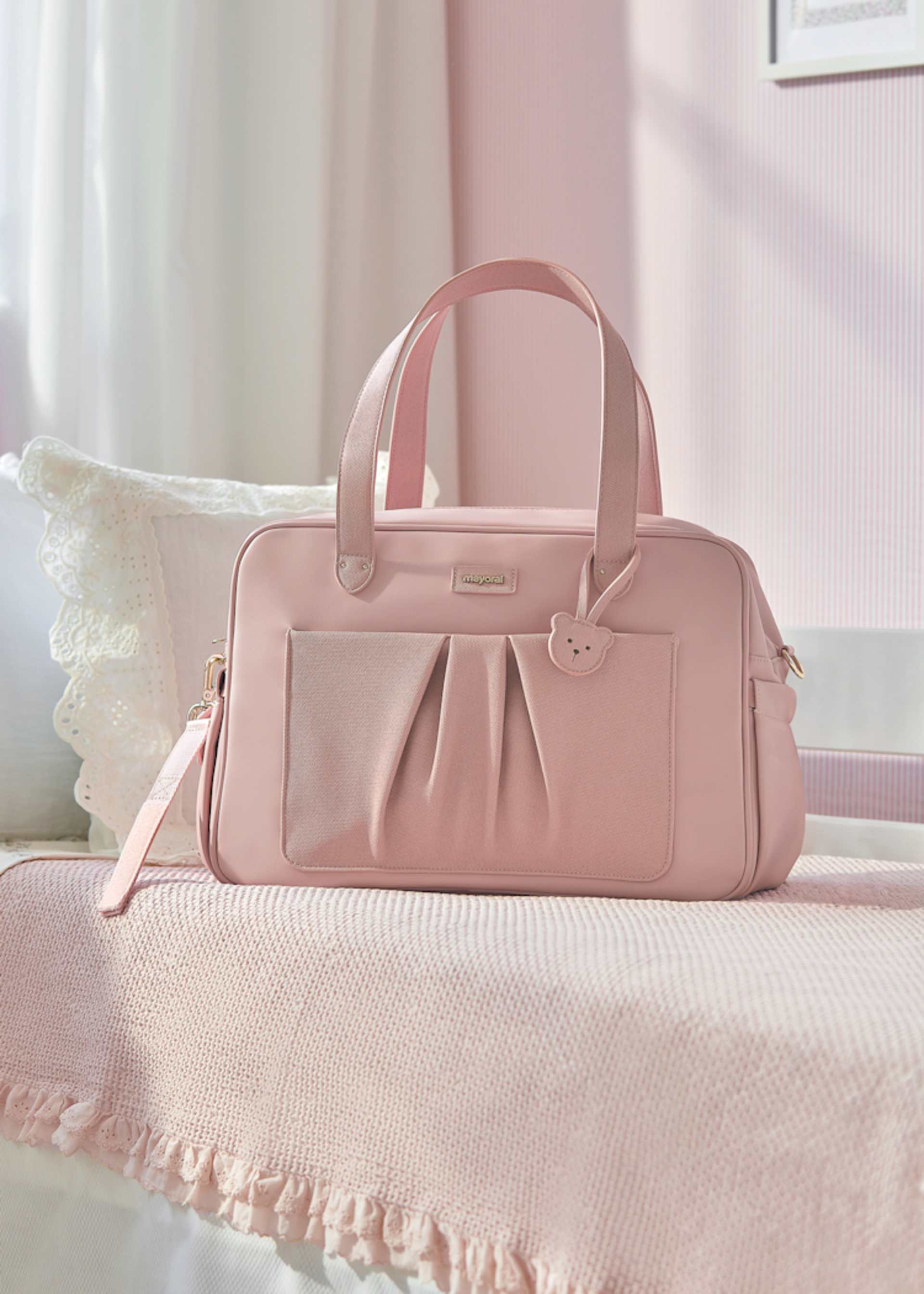 Wickeltasche Faltendetails Baby