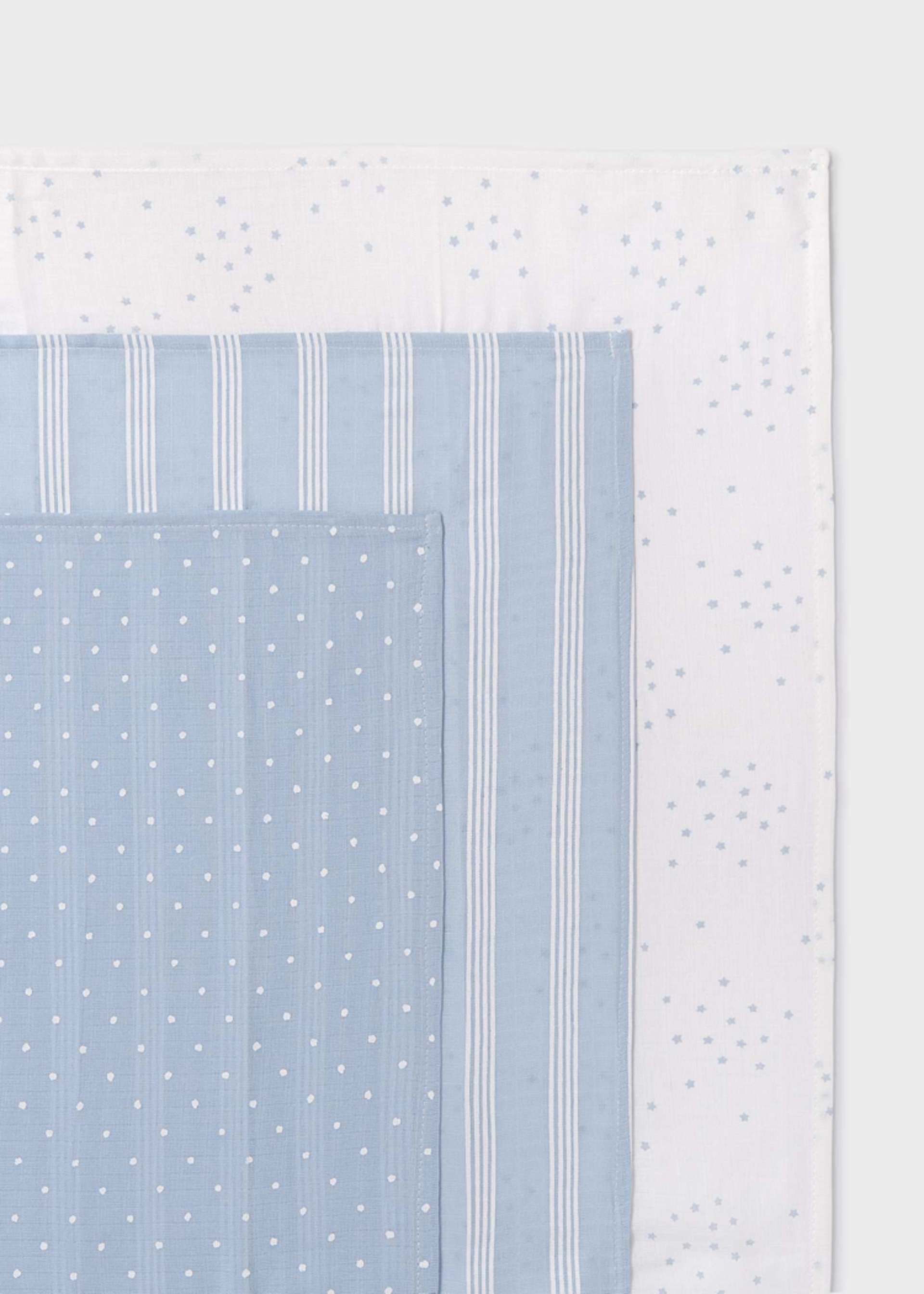 Zestaw 3 pieluszek Better Cotton dla niemowlęcia