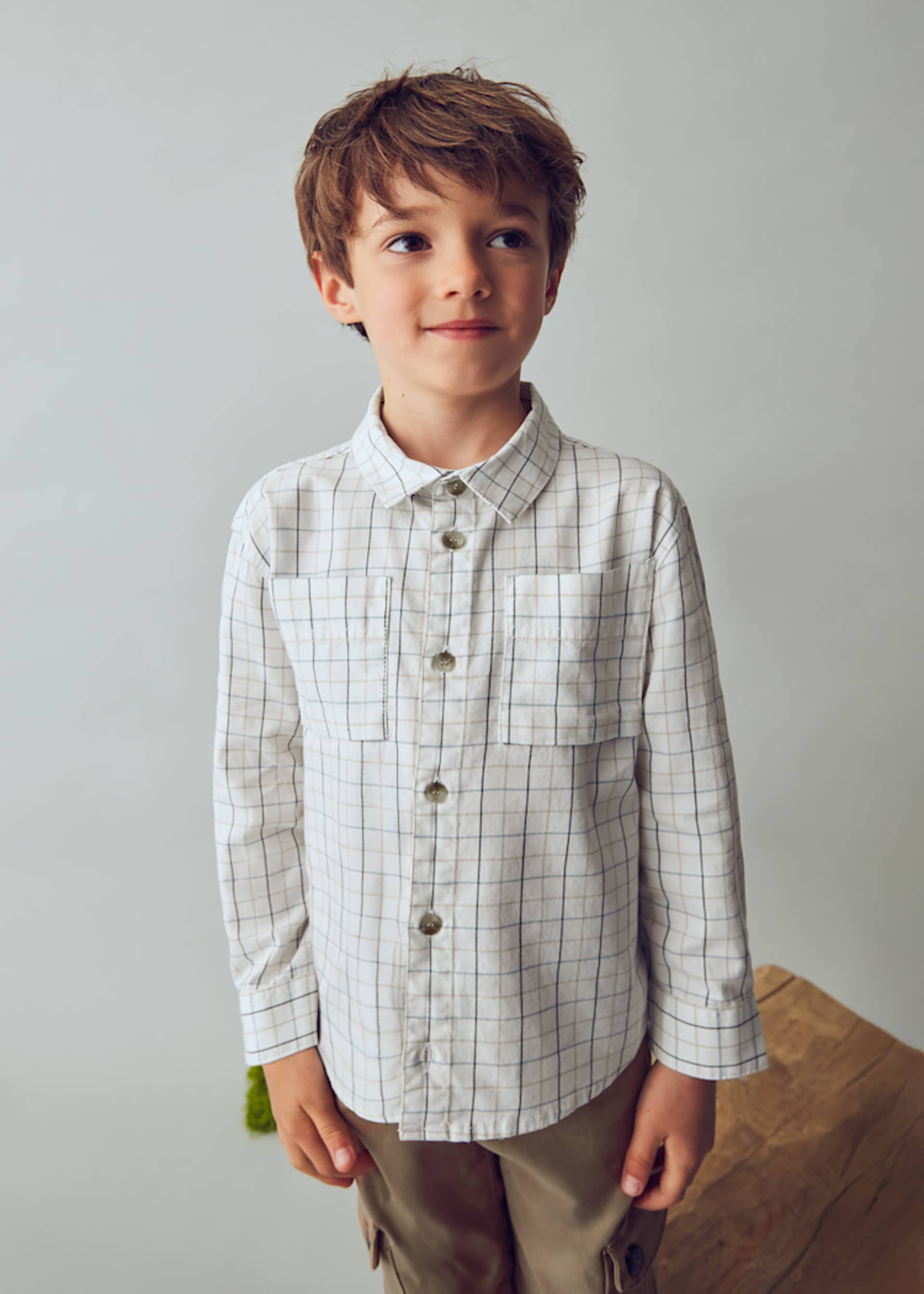 Camicia quadri bambino