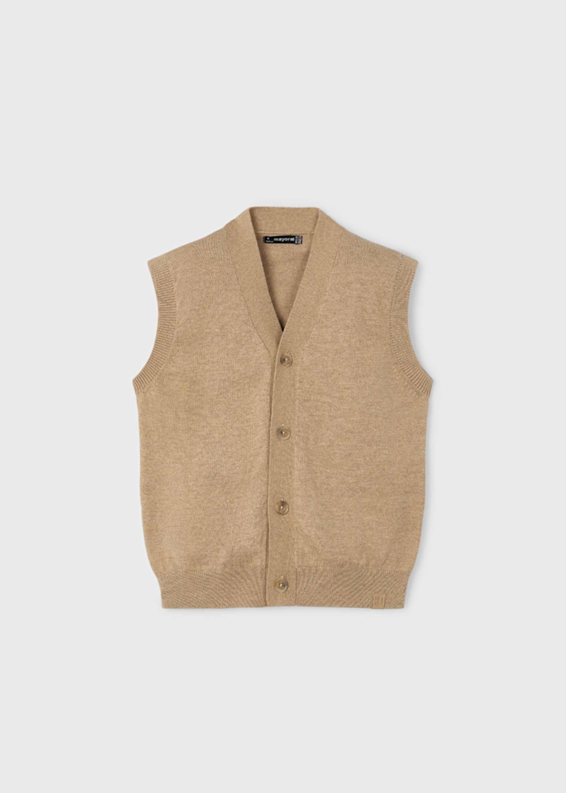 Chaleco tricot niño