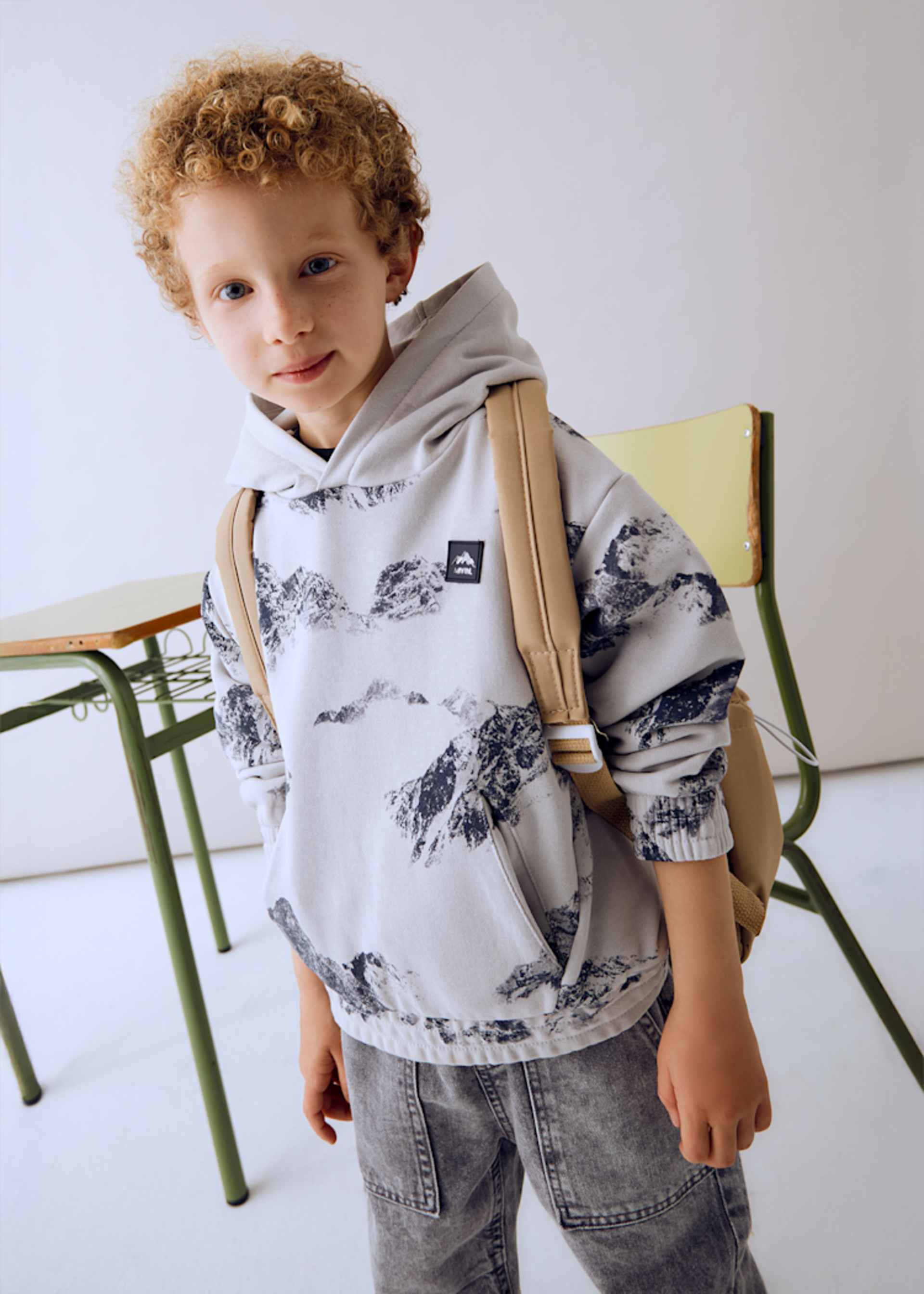 Boy Printed Hoodie