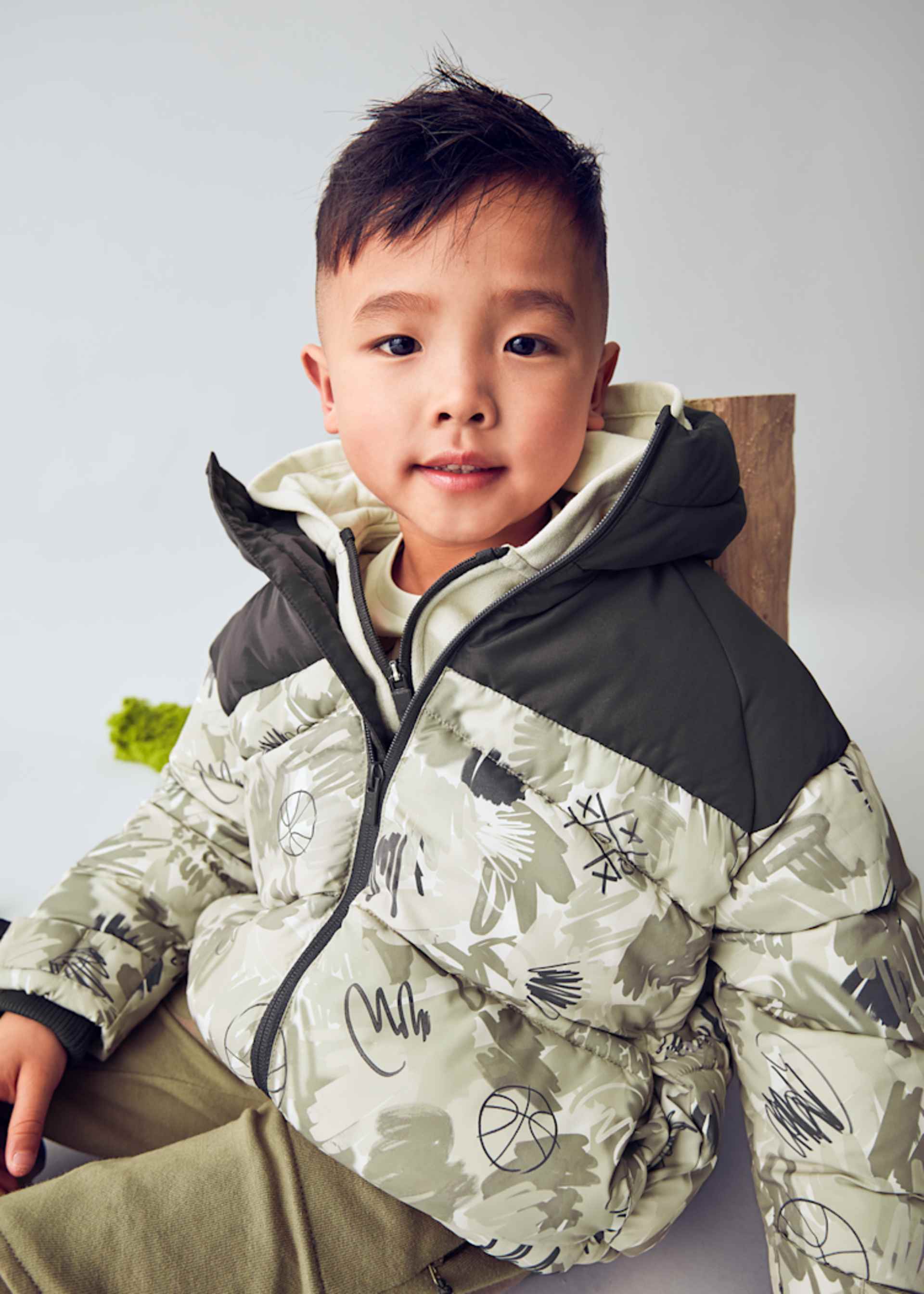 Jacke gemustert Jungen