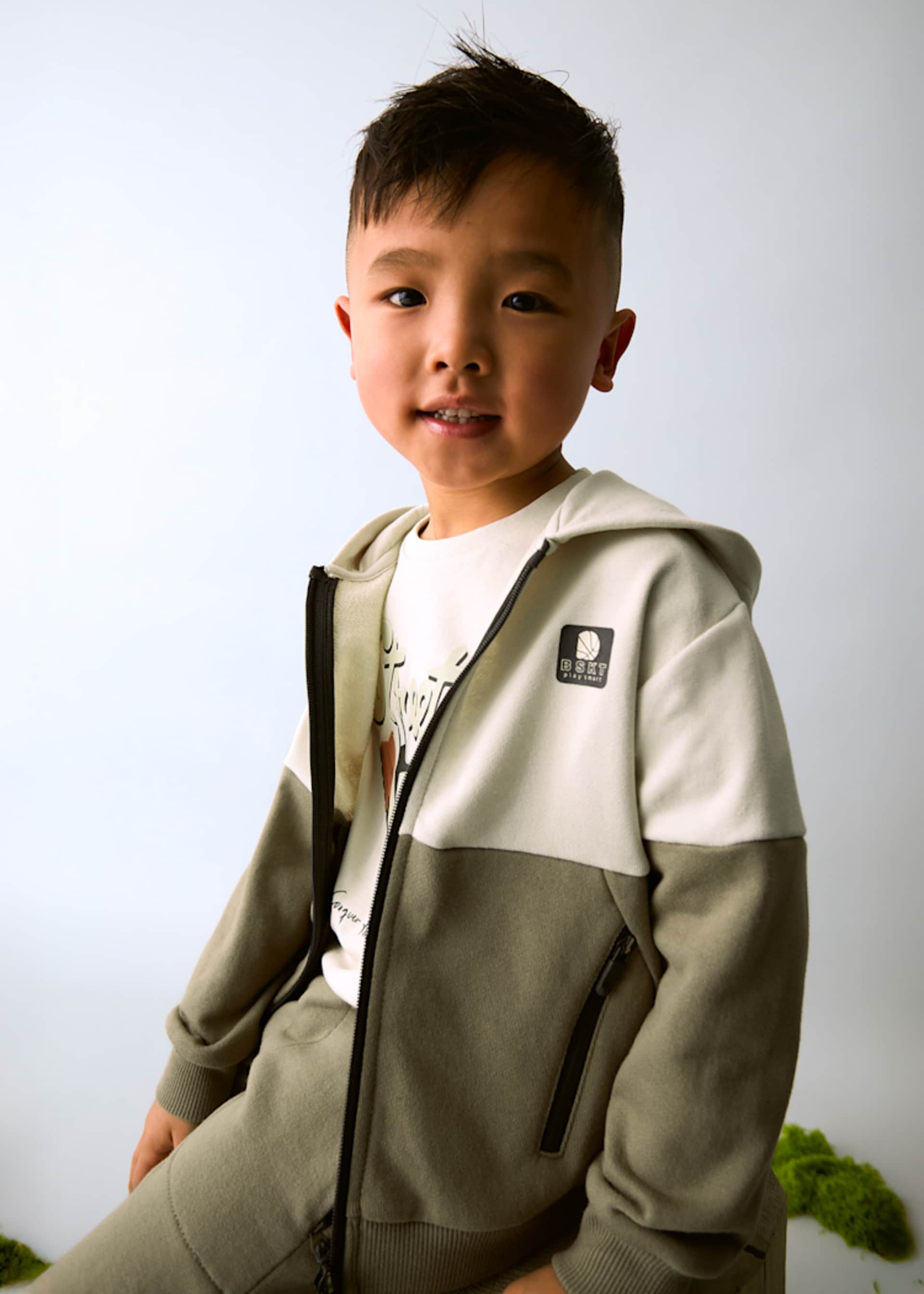 Boy Zip-Up Hoodie