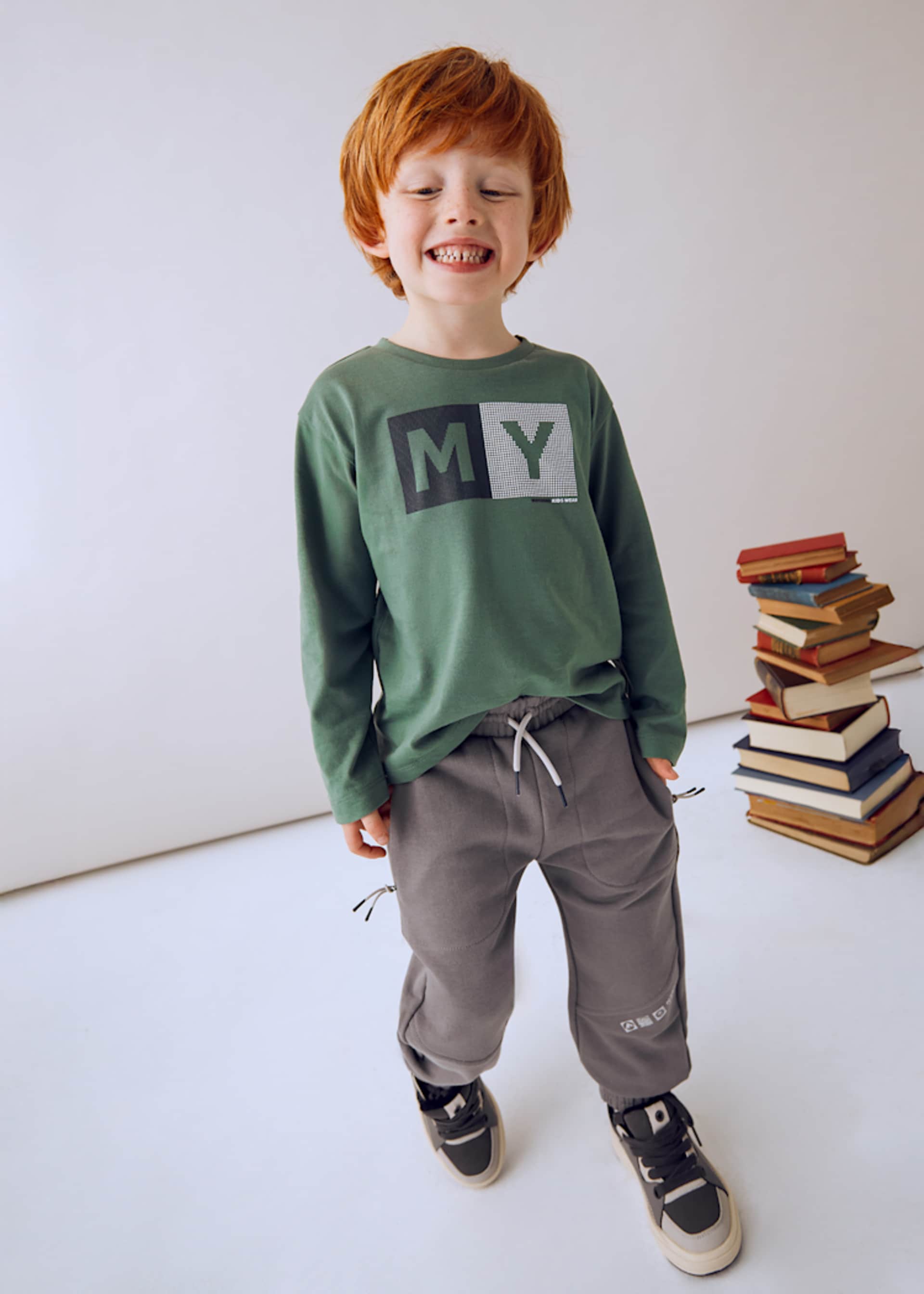 Pantalón deportivo felpa niño