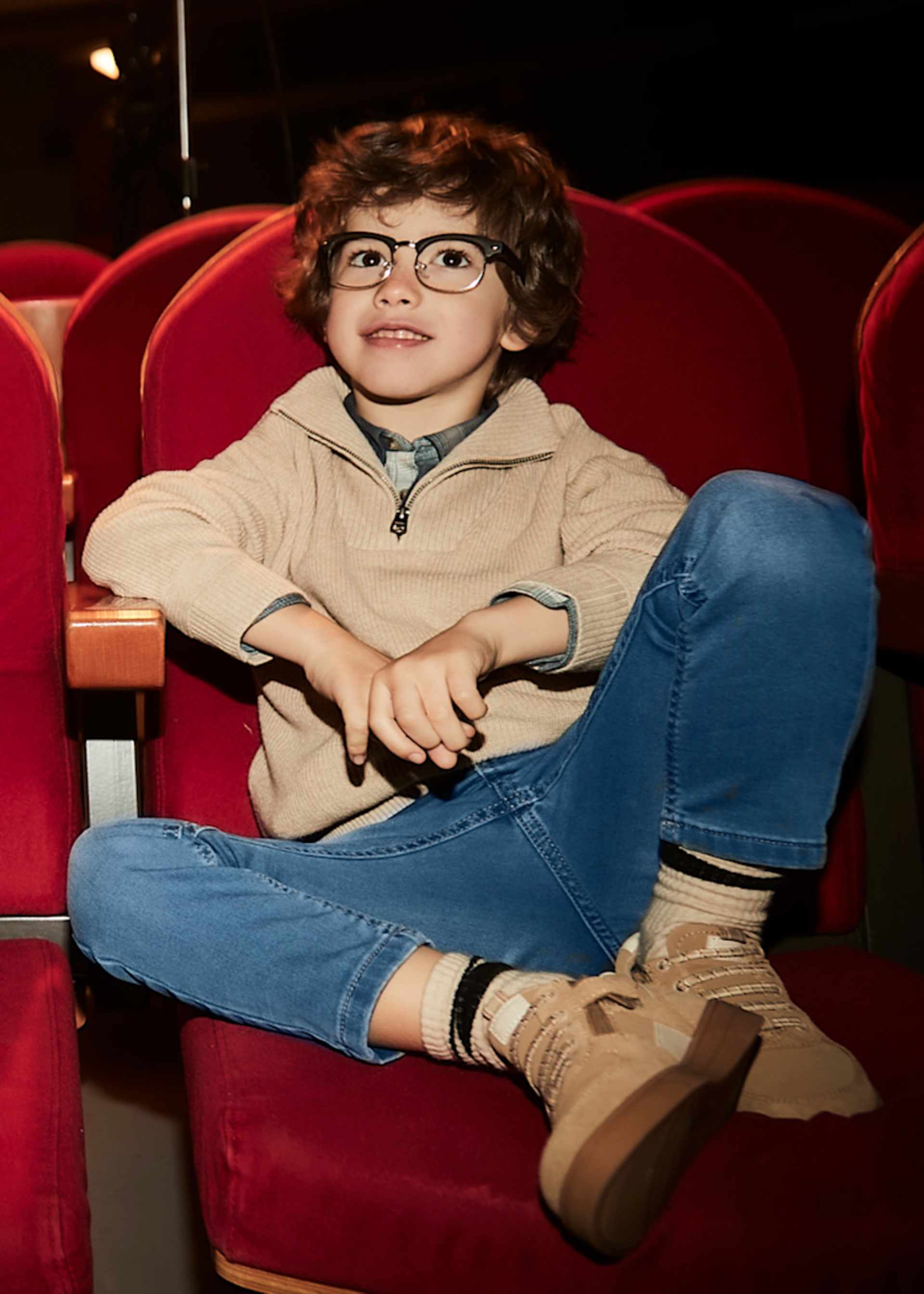 Pantalón vaquero ajustado niño